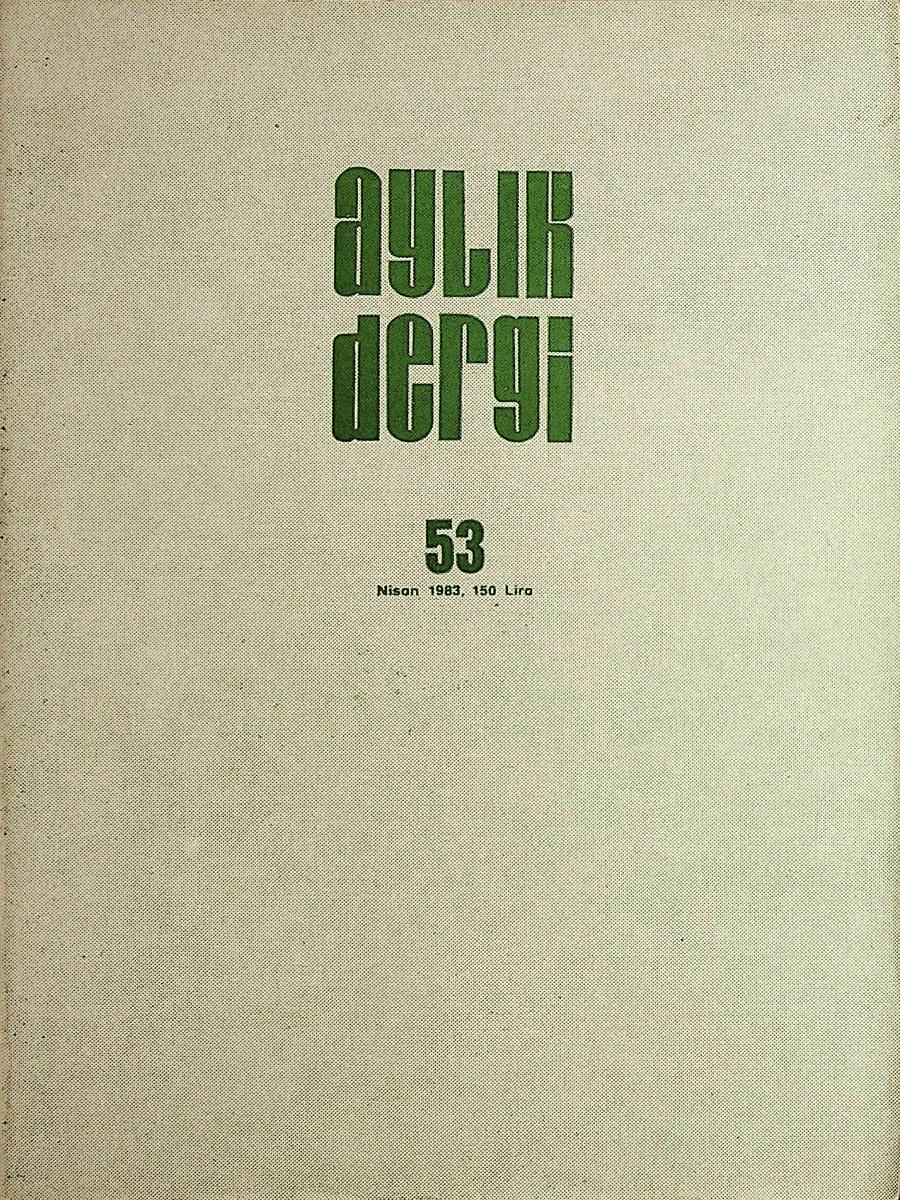 53. Sayı Kapağı