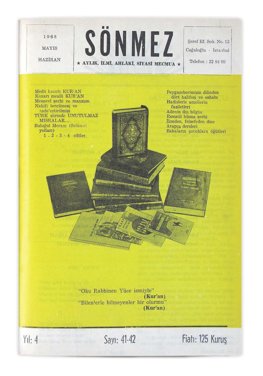4. Cilt 41-42. Sayı Kapağı