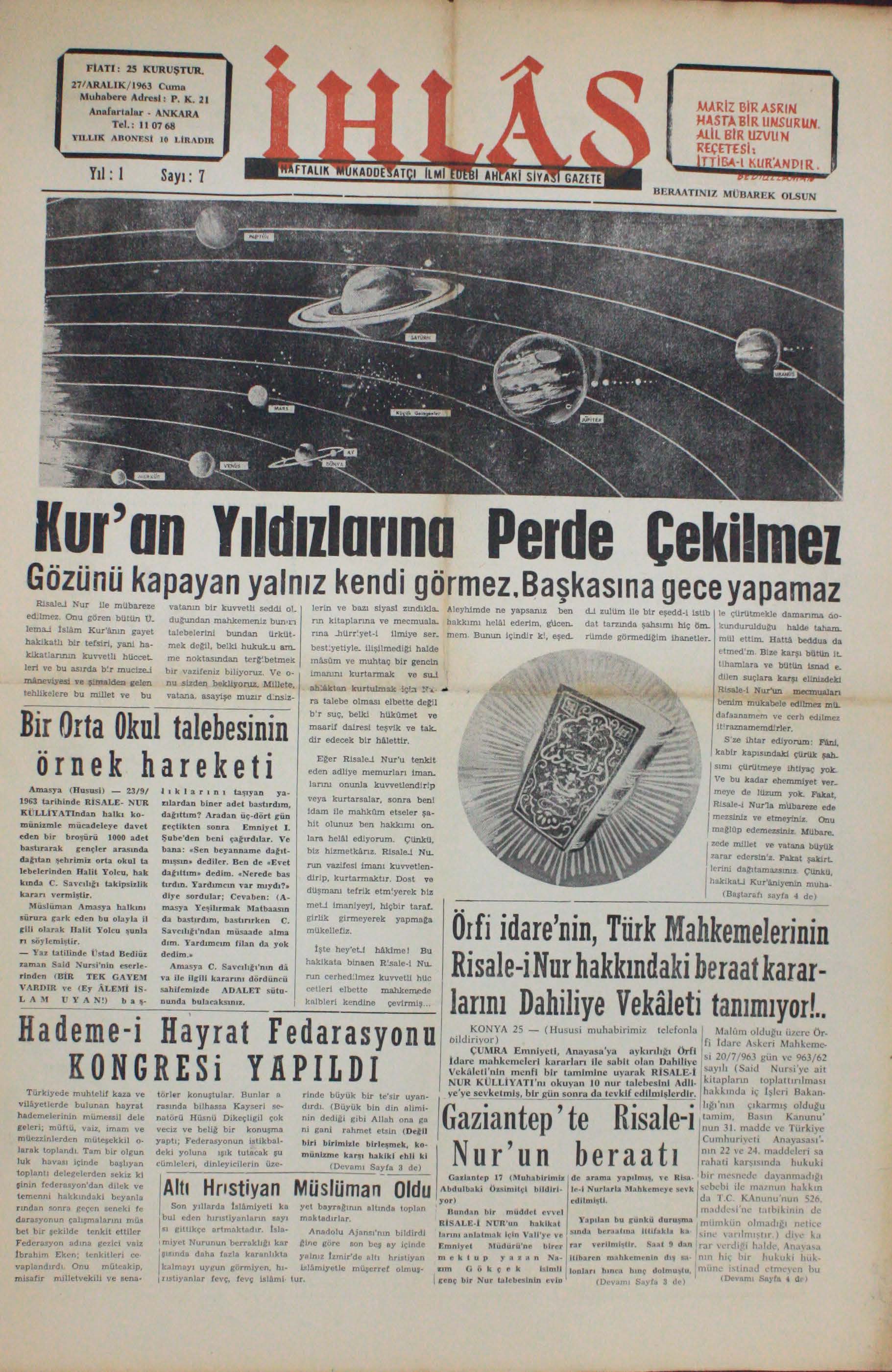7. Sayı Kapağı