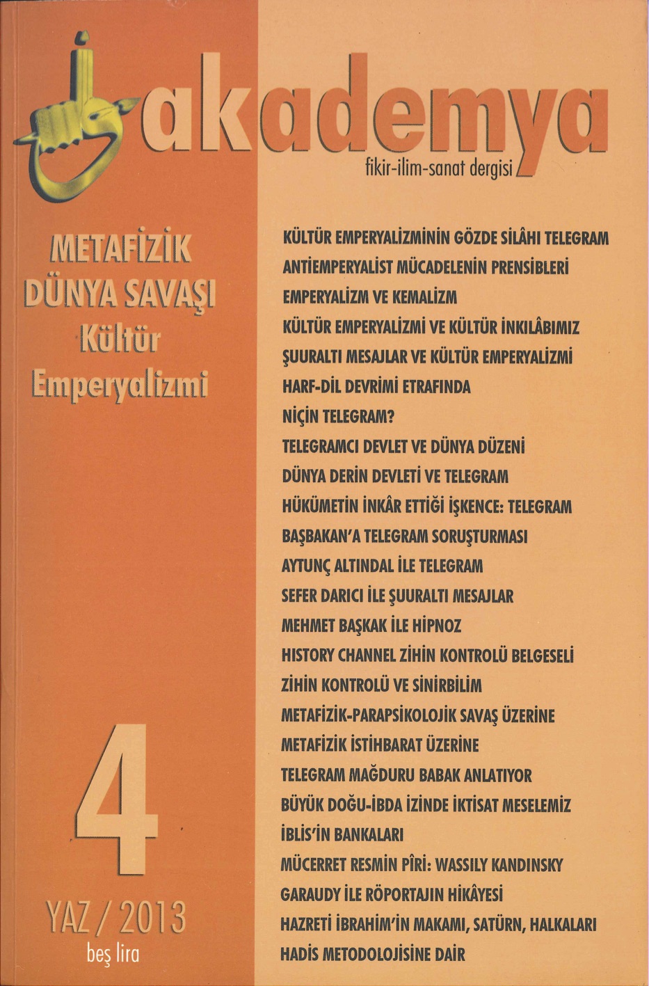 4. Sayı Kapağı