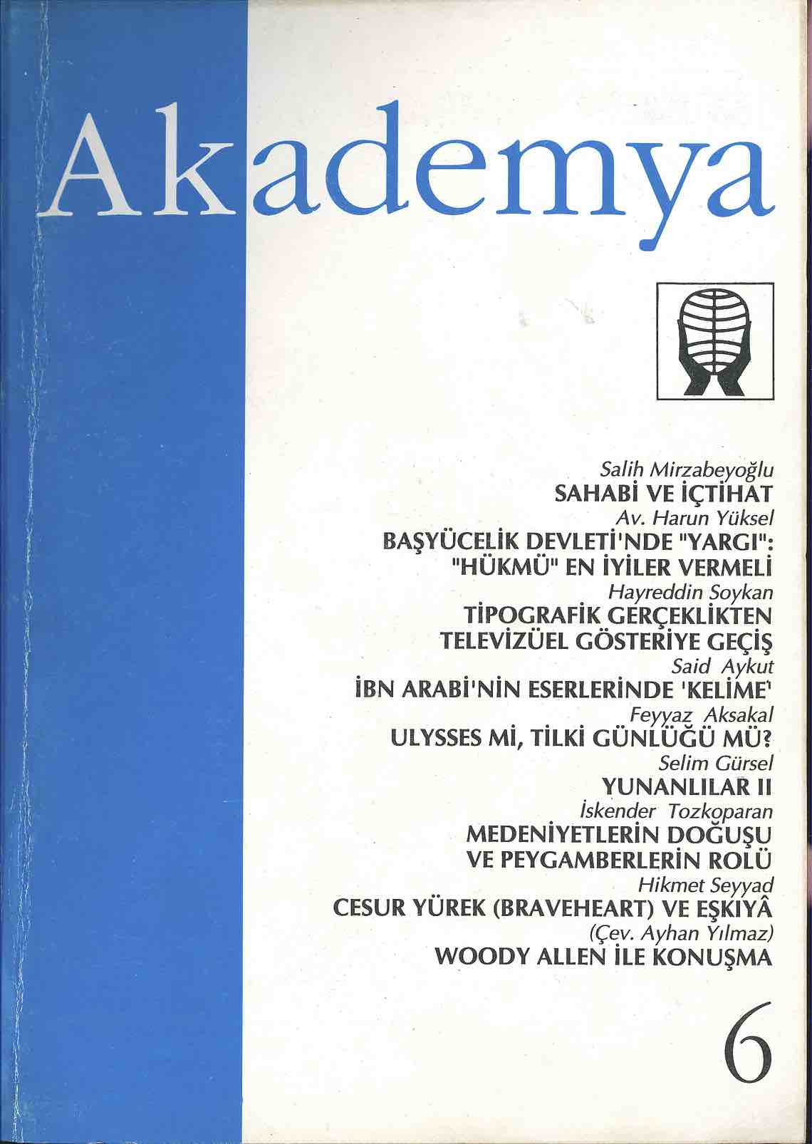 6. Sayı Kapağı