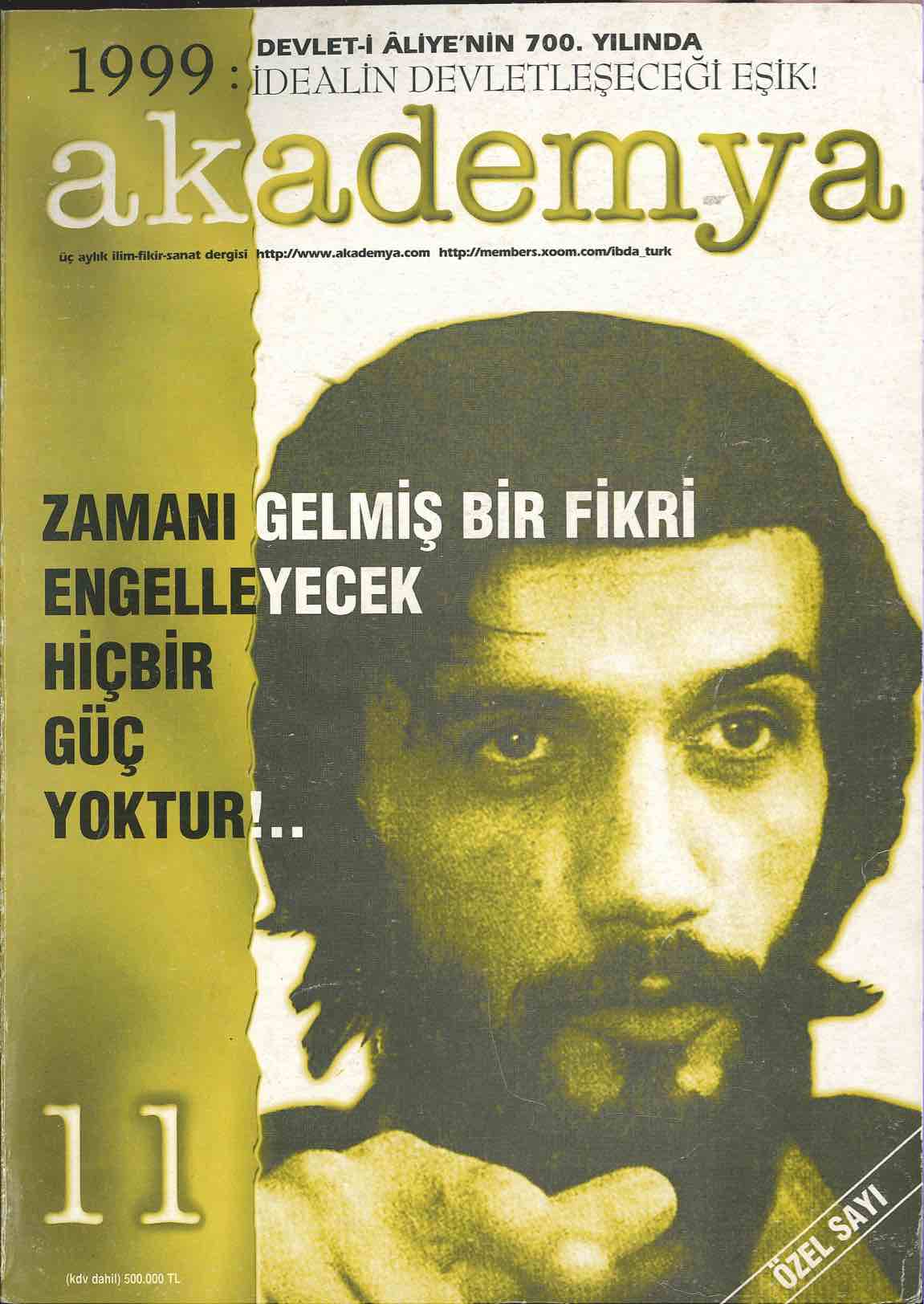 11. Sayı Kapağı