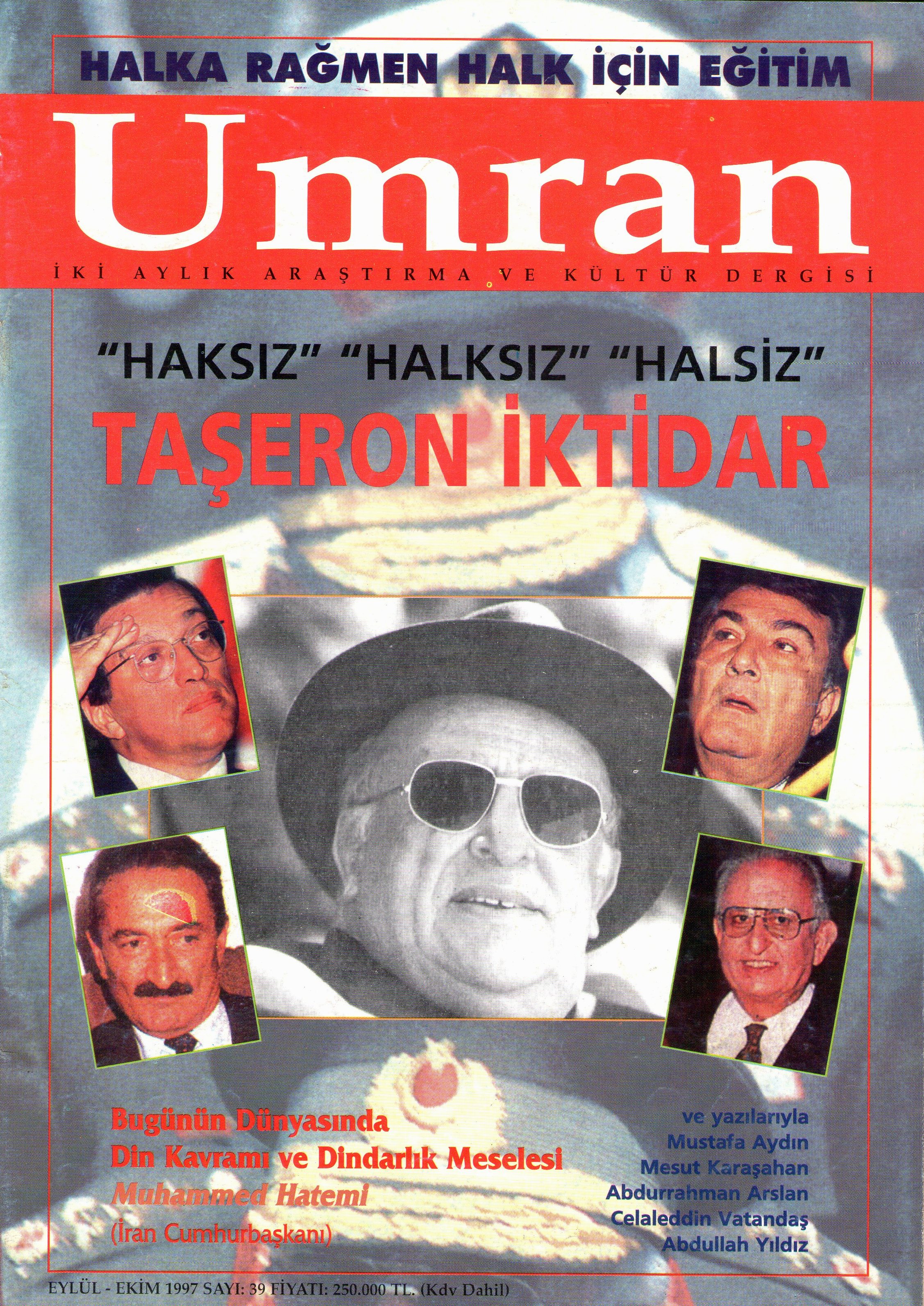 39. Sayı Kapağı