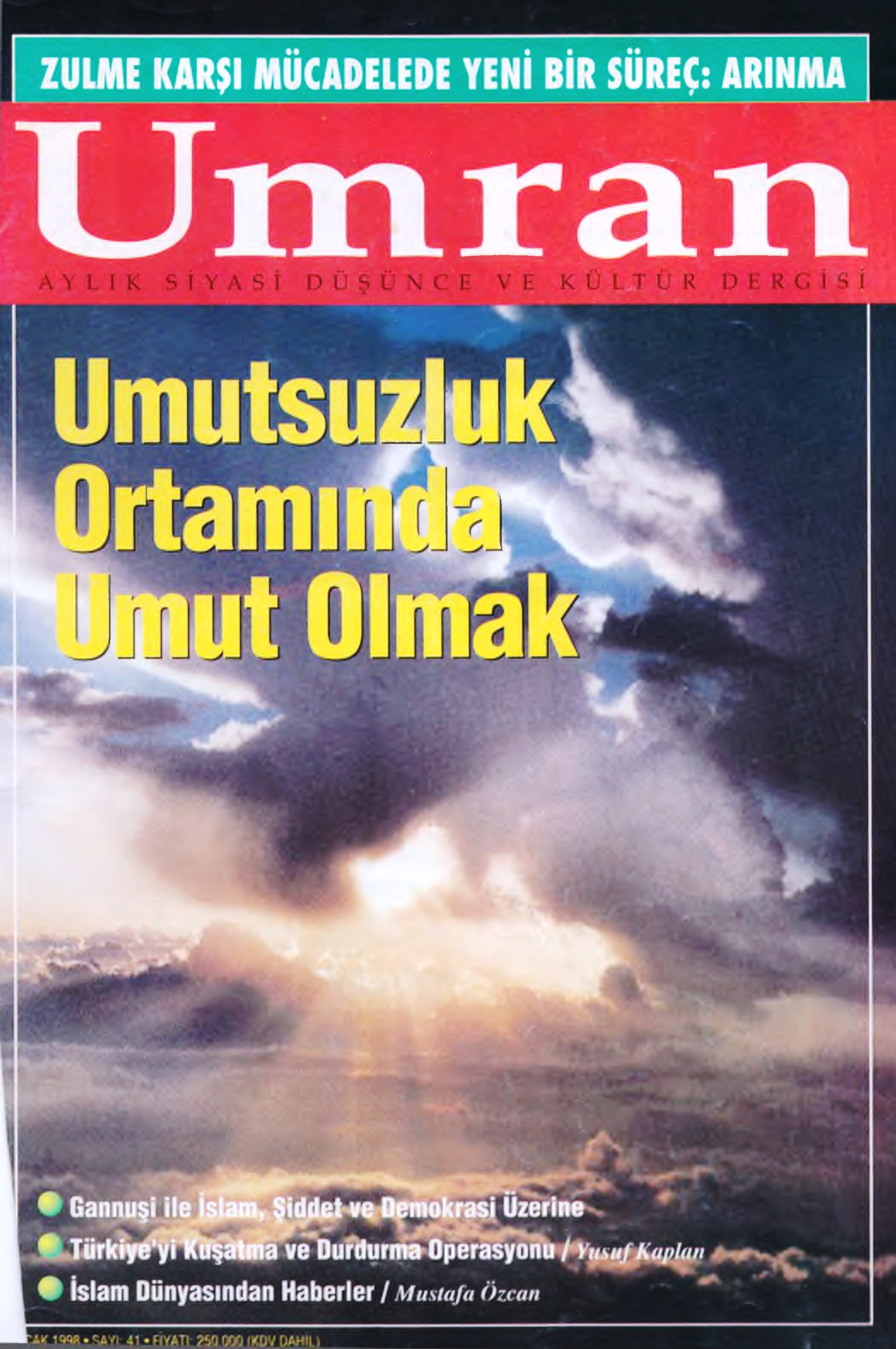 41. Sayı Kapağı