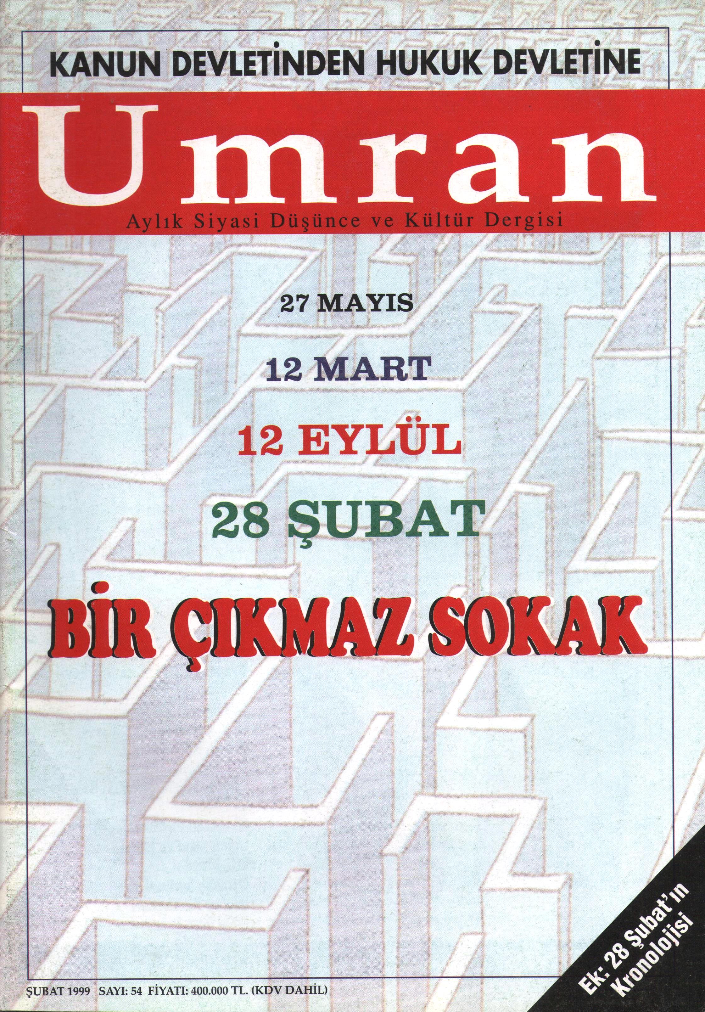 54. Sayı Kapağı