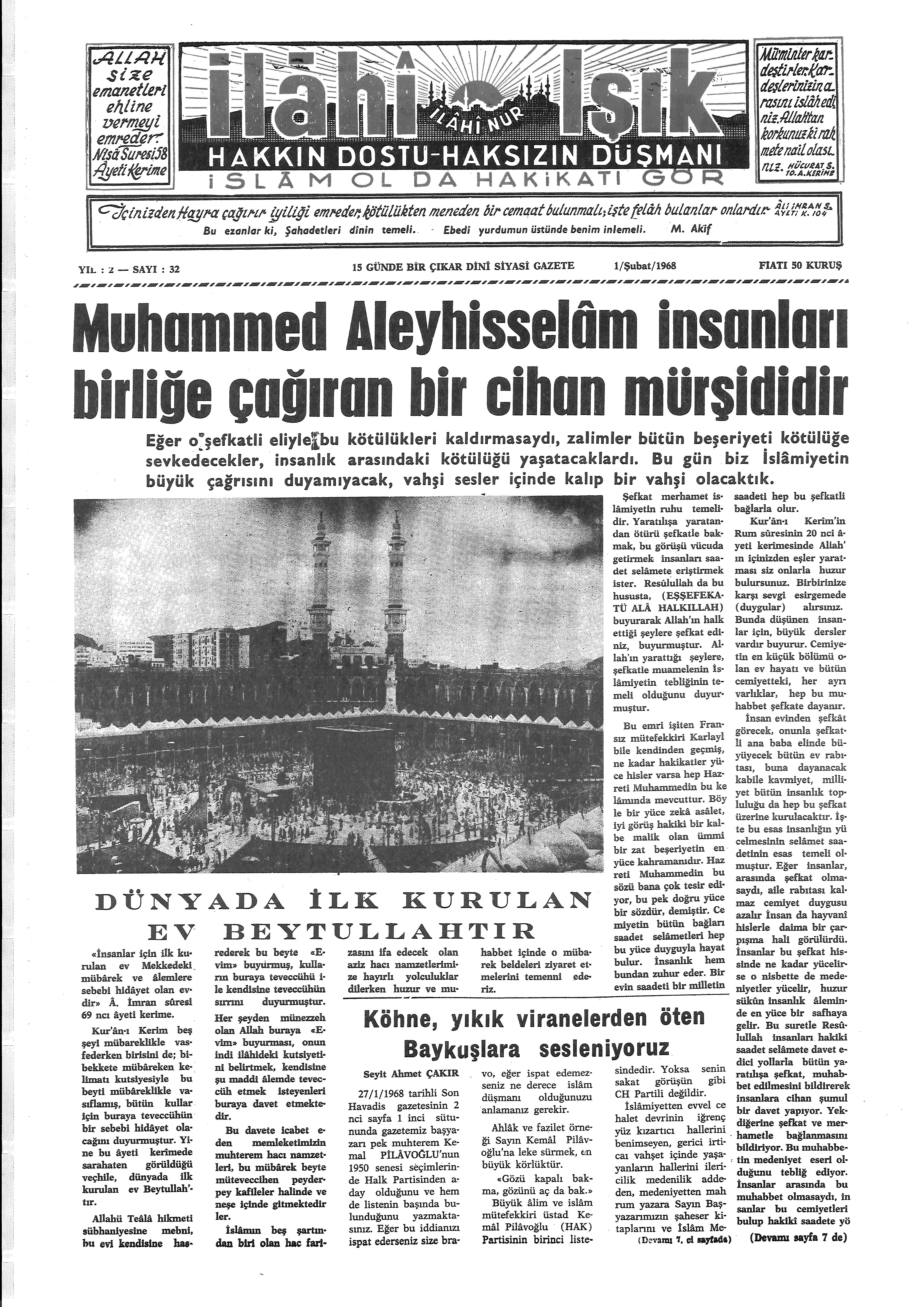 2. Cilt 32. Sayı Kapağı