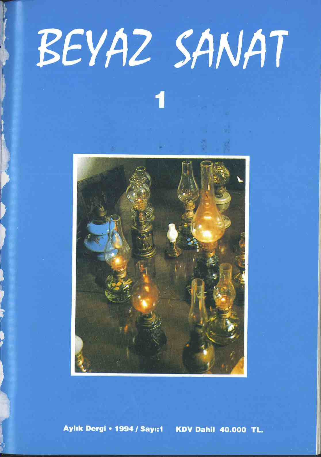 1. Sayı Kapağı