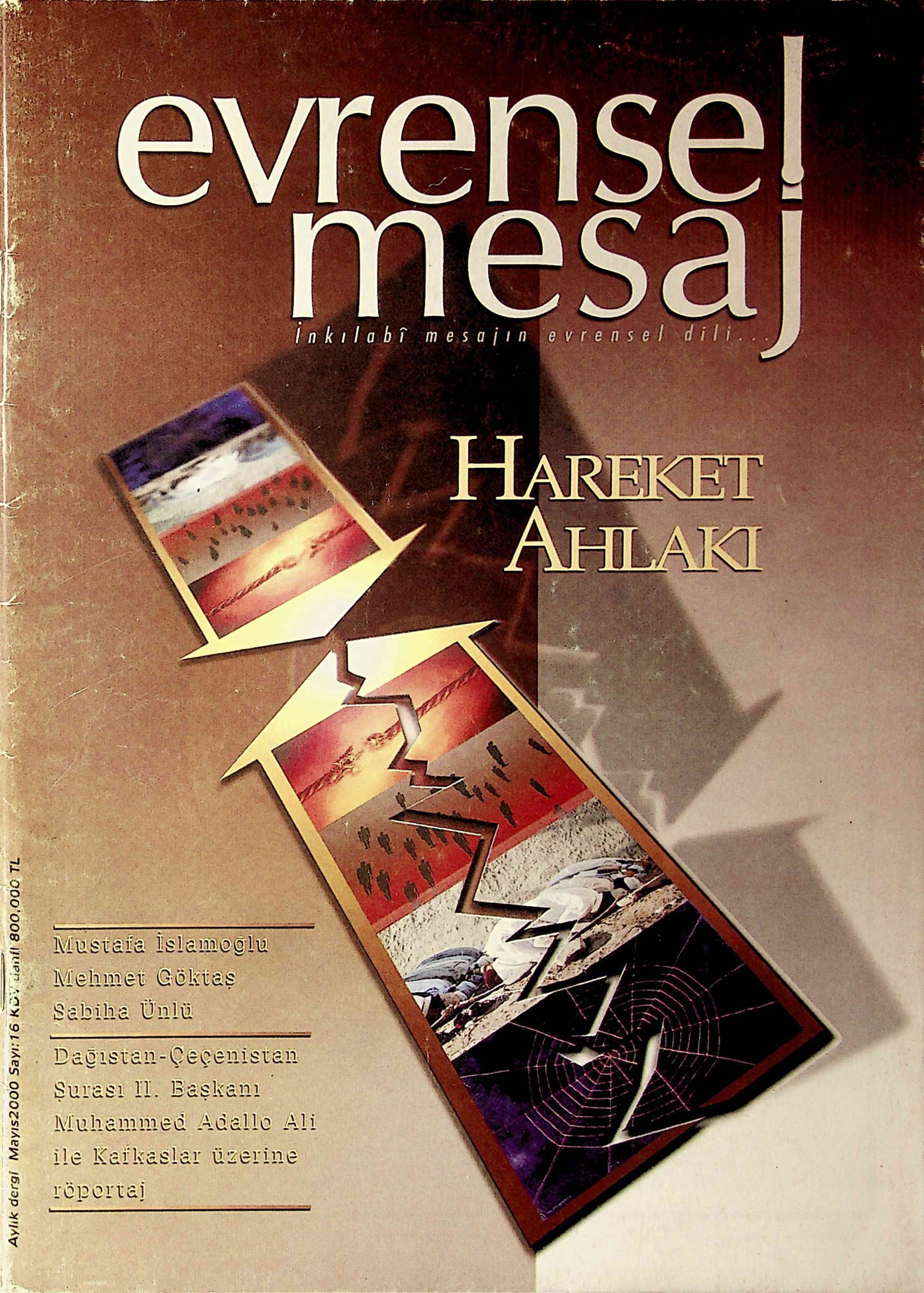 16. Sayı Kapağı