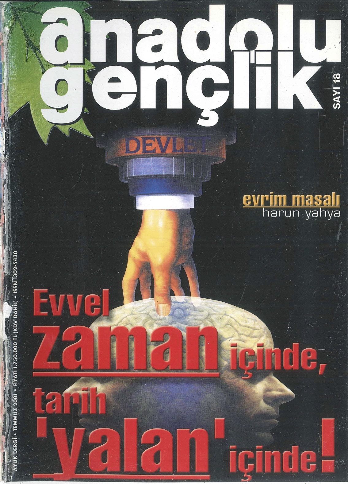 18. Sayı Kapağı