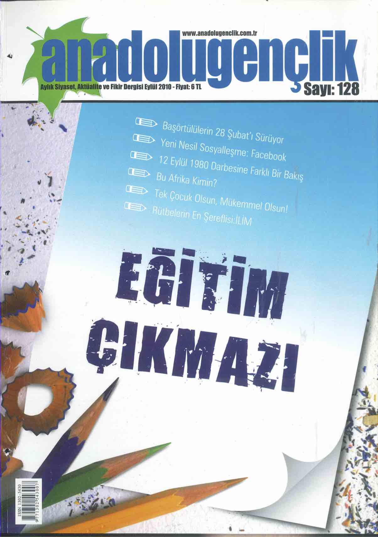 128. Sayı Kapağı
