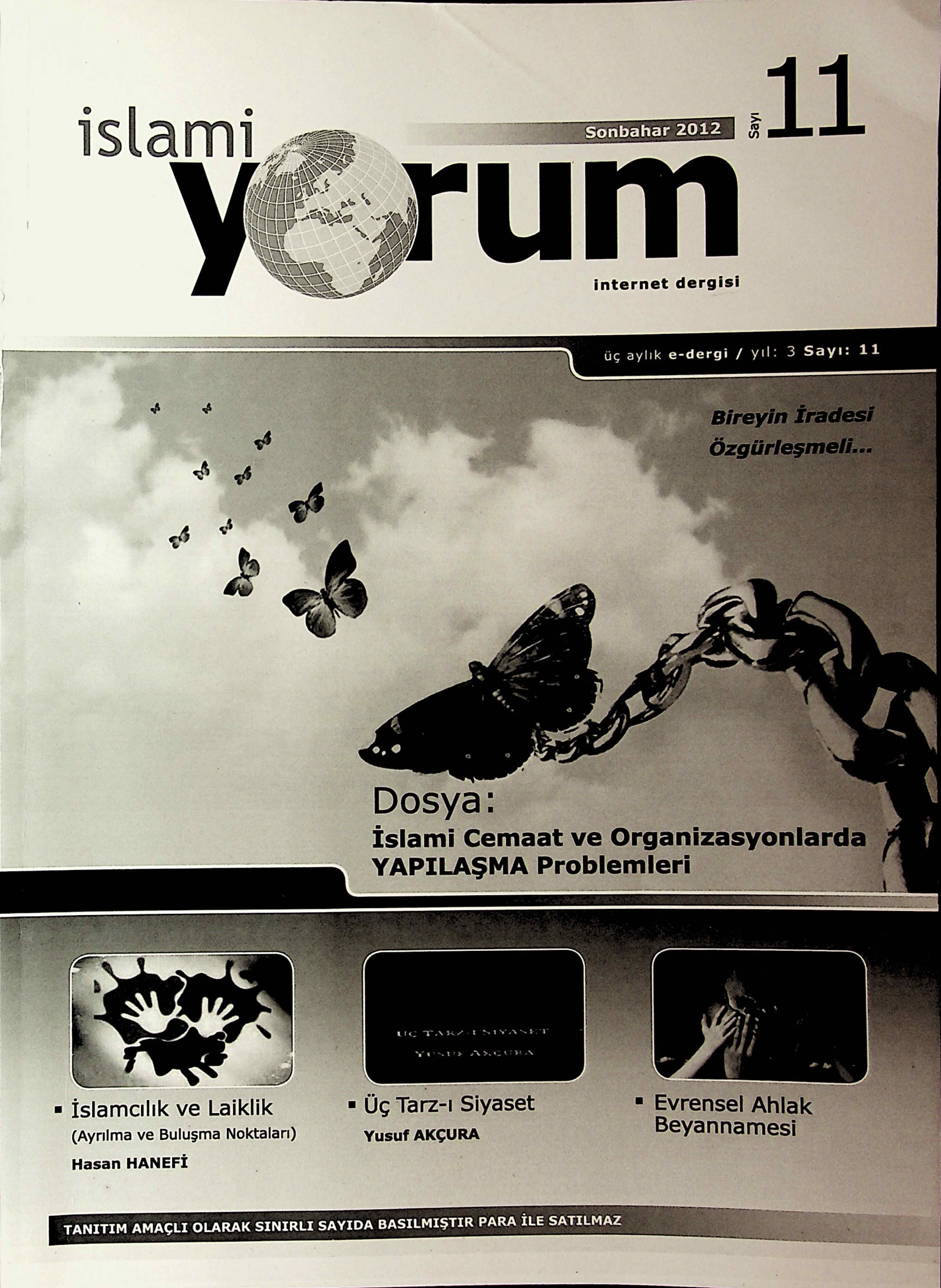 11. Sayı Kapağı