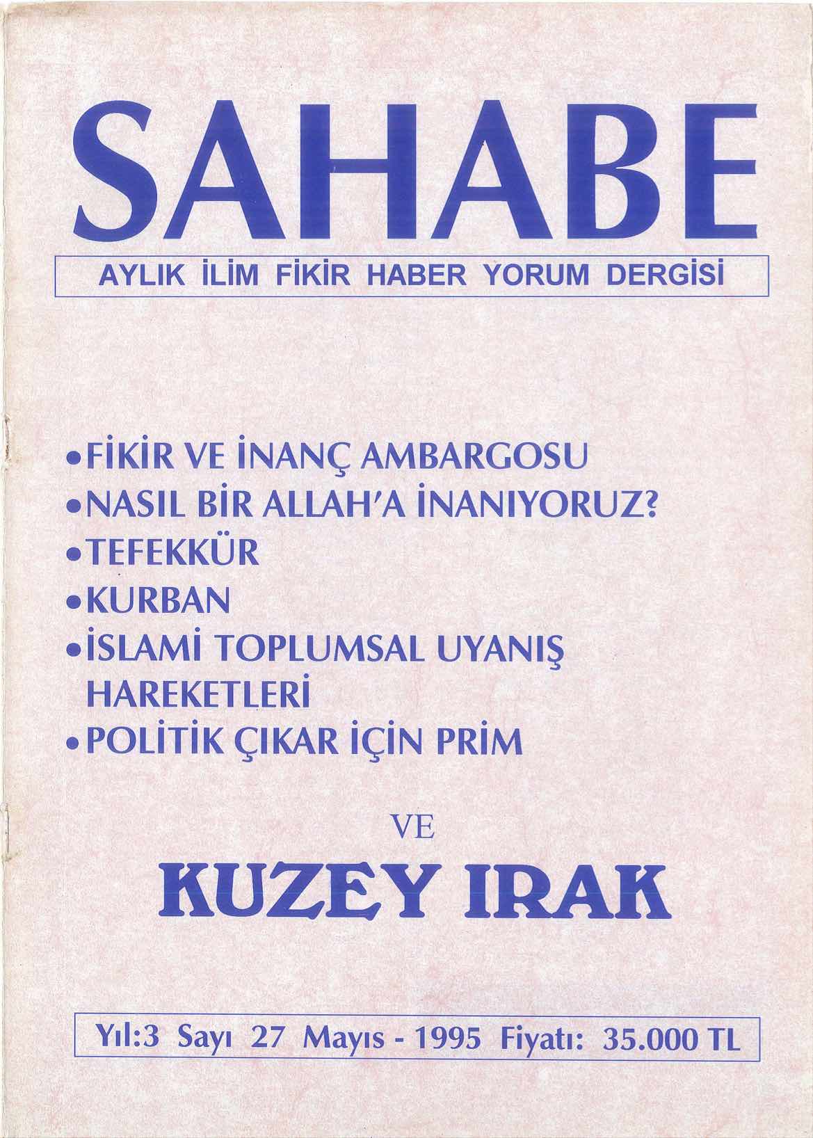 27. Sayı Kapağı