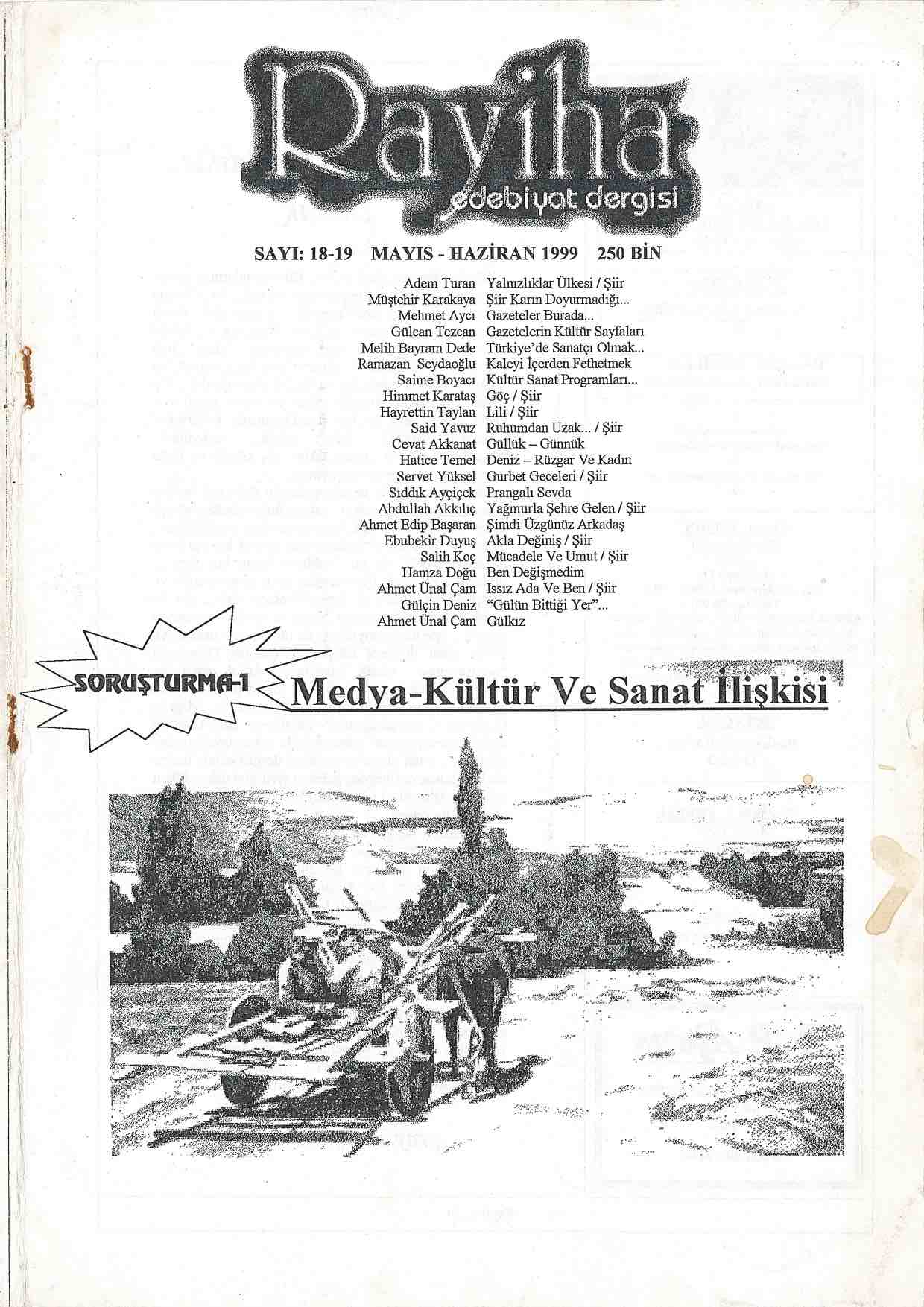 18-19. Sayı Kapağı