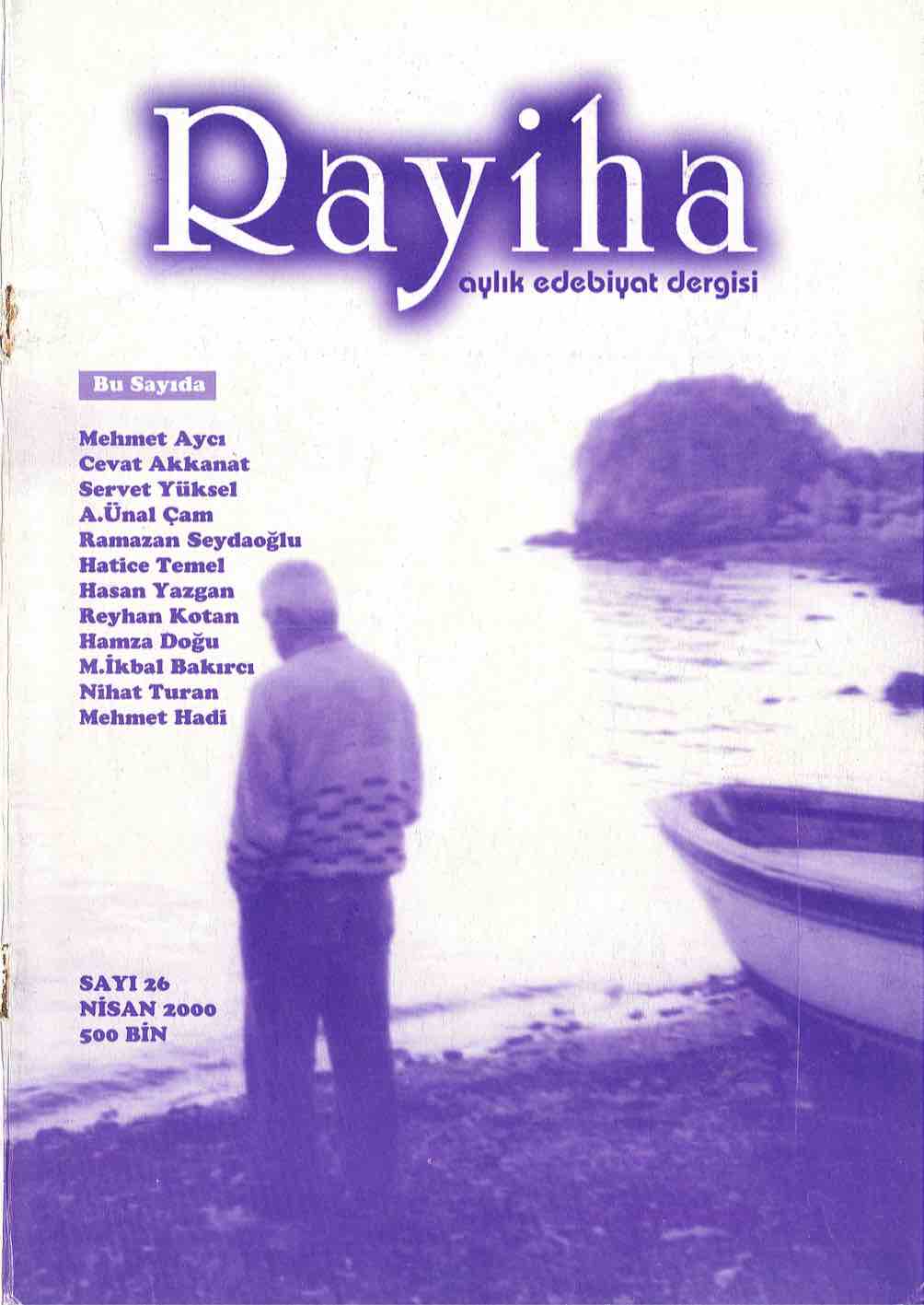 26. Sayı Kapağı