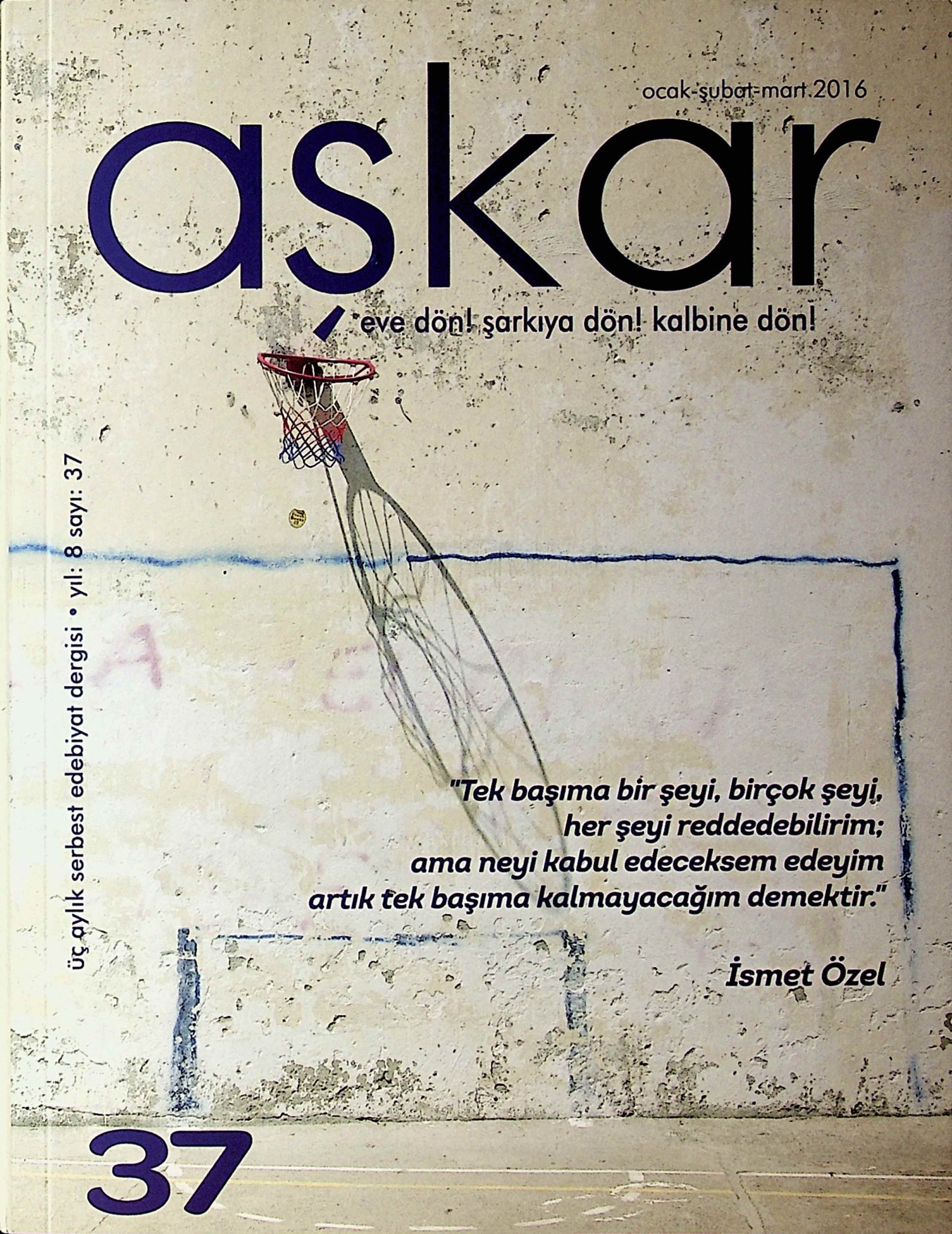 37. Sayı Kapağı