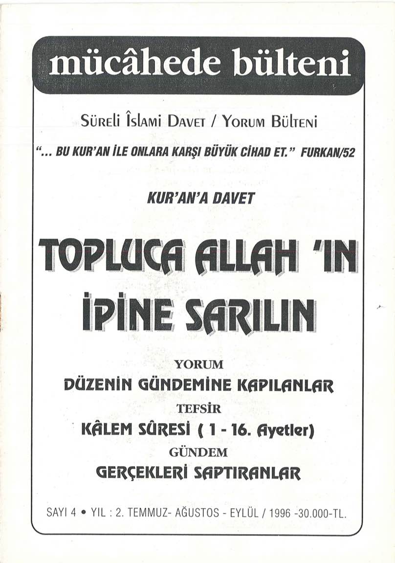 4. Sayı Kapağı