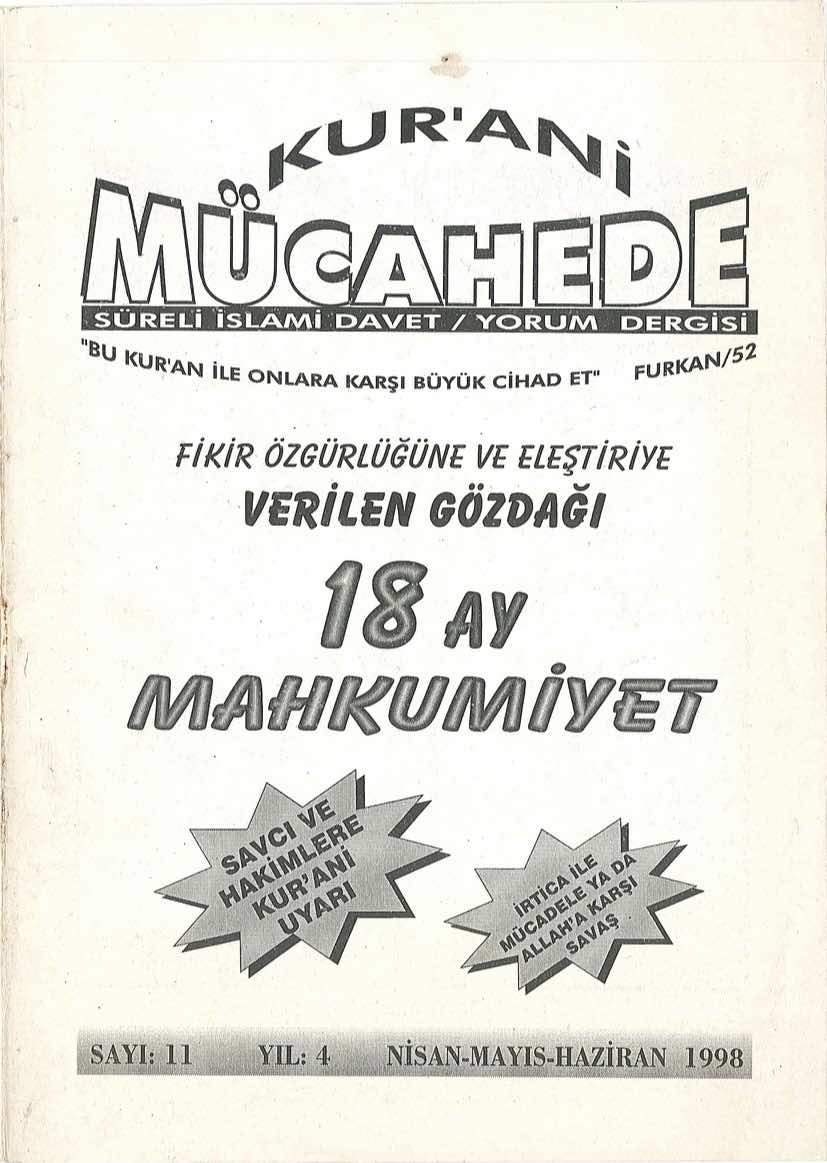 11. Sayı Kapağı