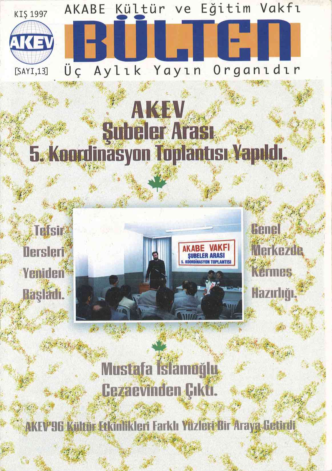 13. Sayı Kapağı