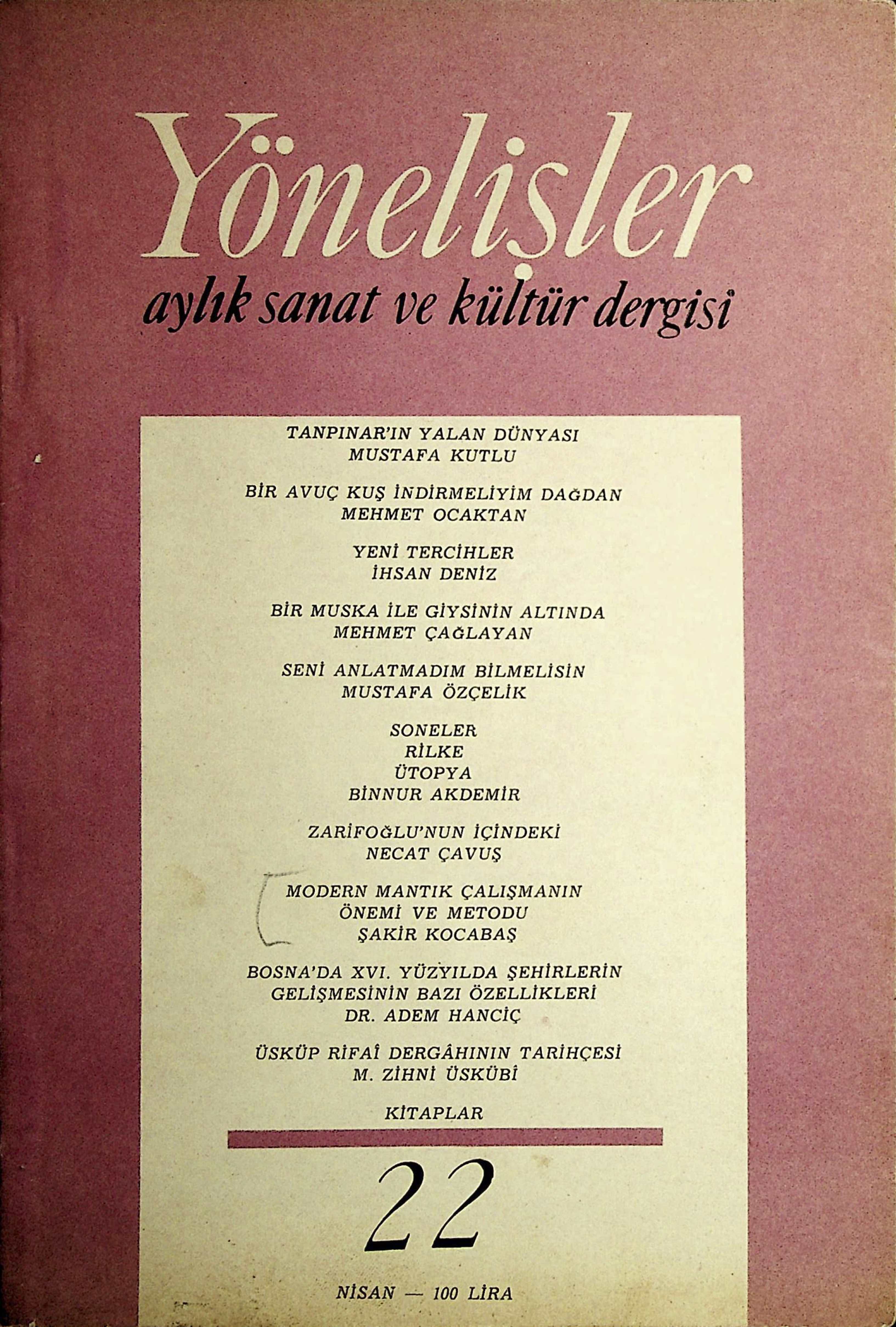 22. Sayı Kapağı