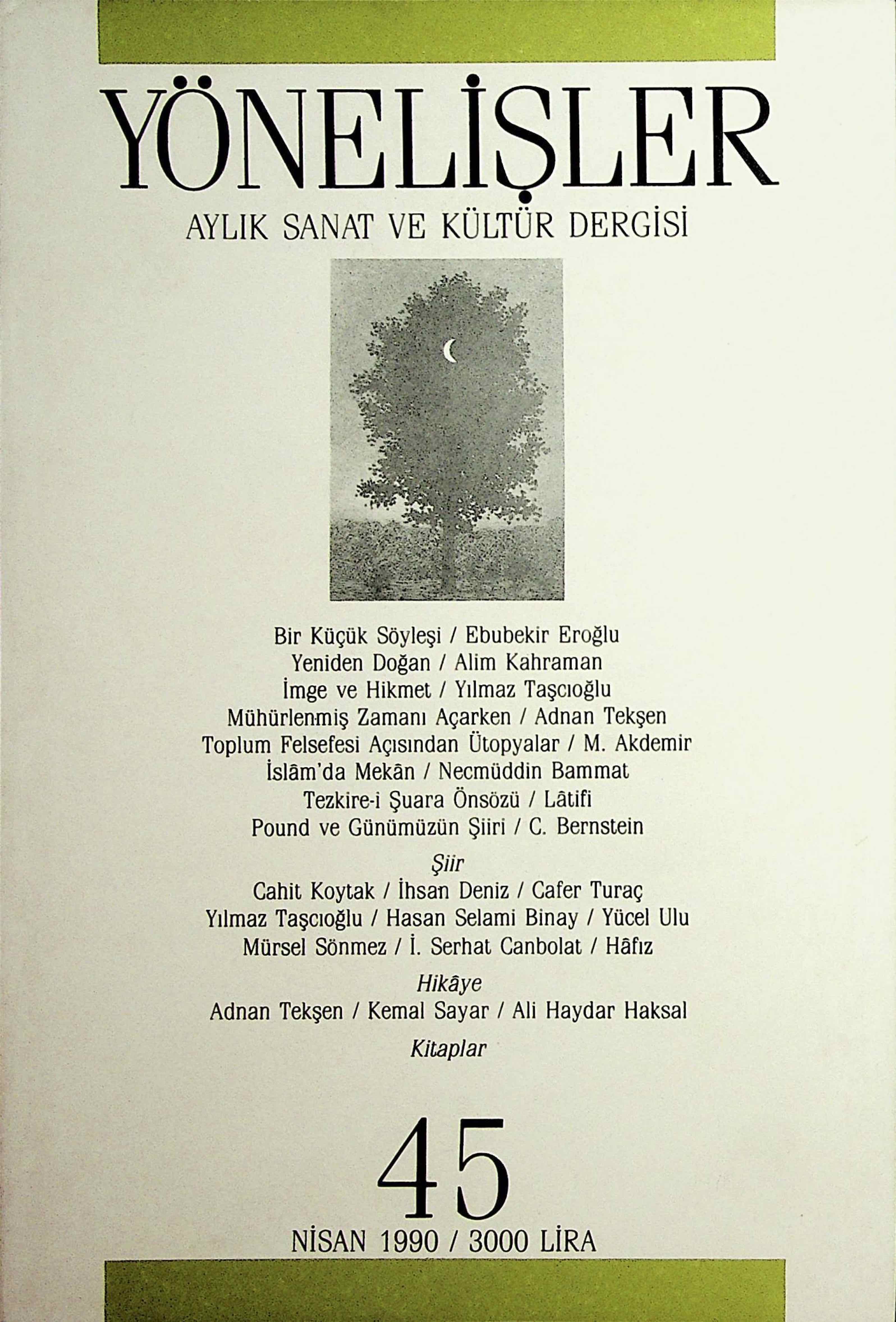 45. Sayı Kapağı