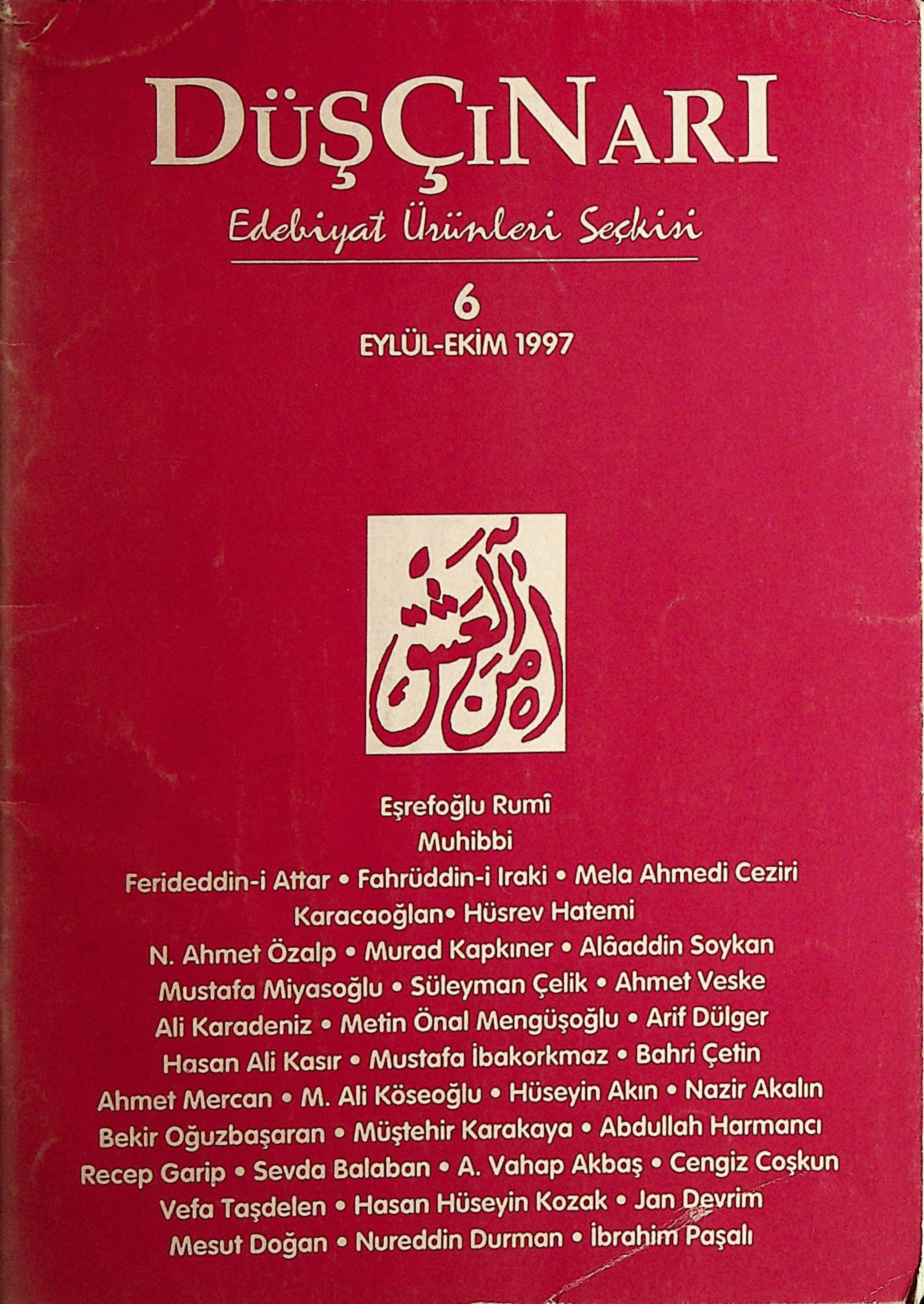6. Sayı Kapağı