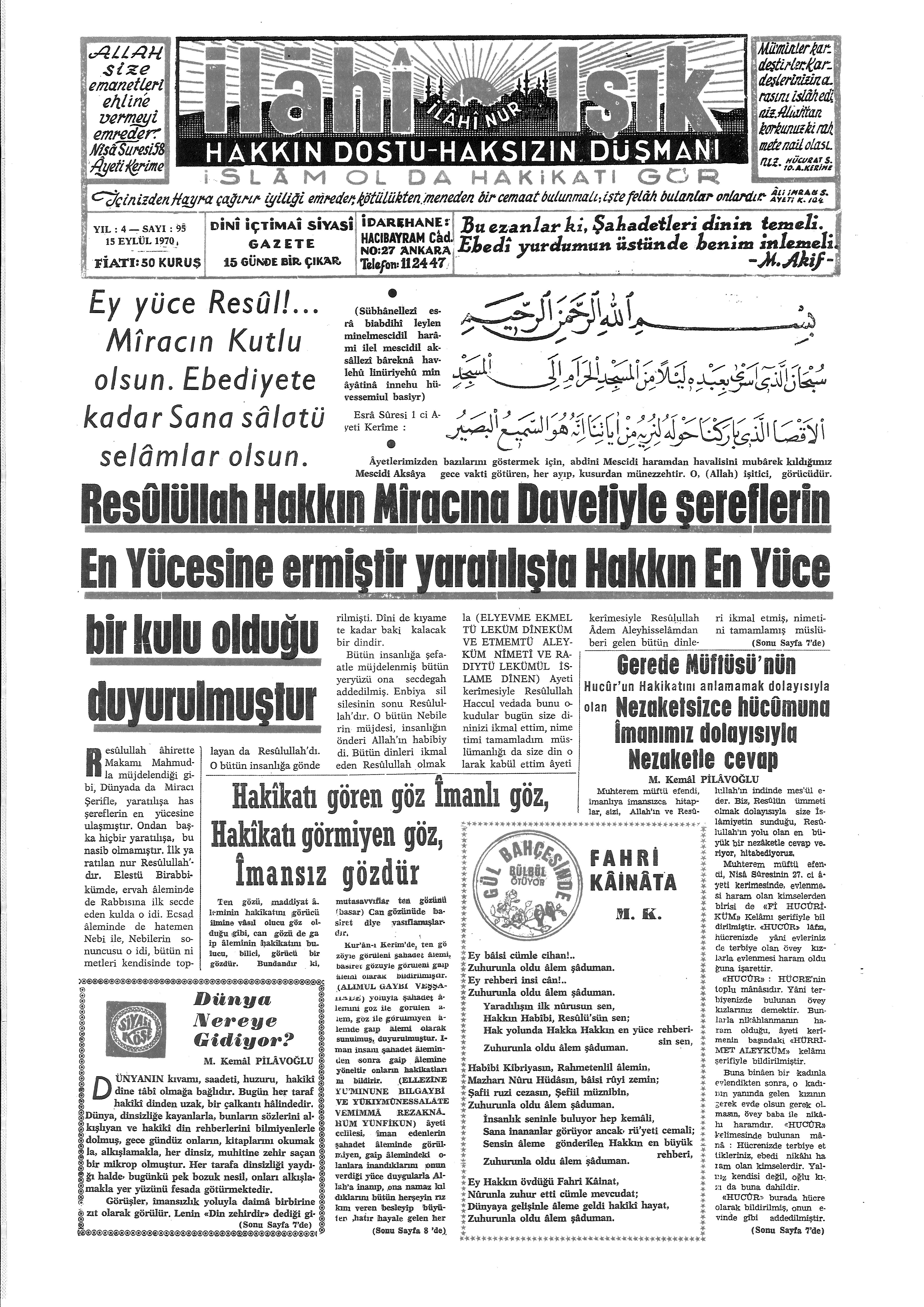 4. Cilt 95. Sayı Kapağı