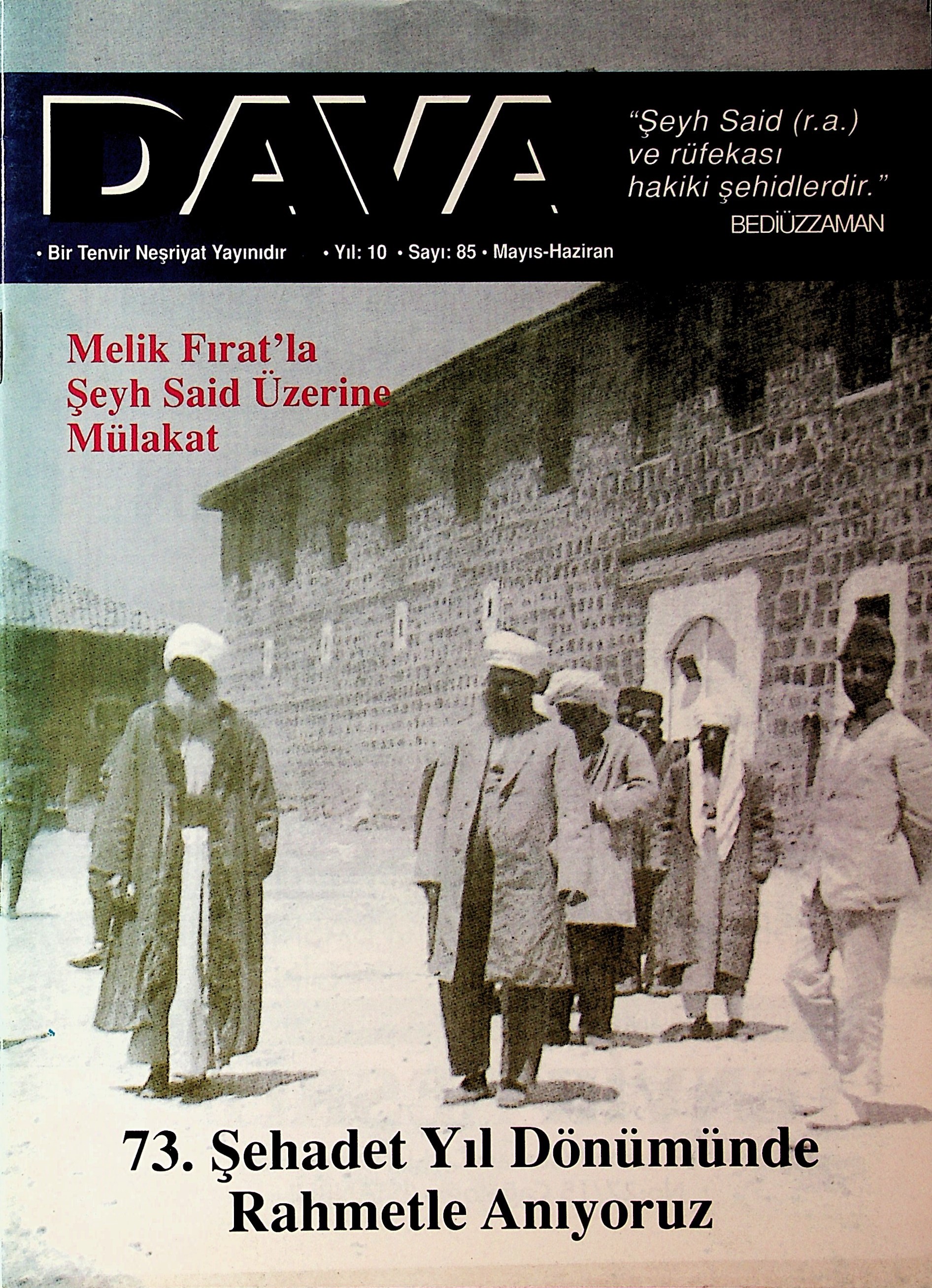85. Sayı Kapağı
