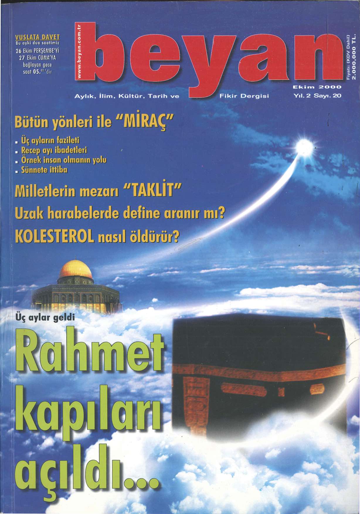 20. Sayı Kapağı