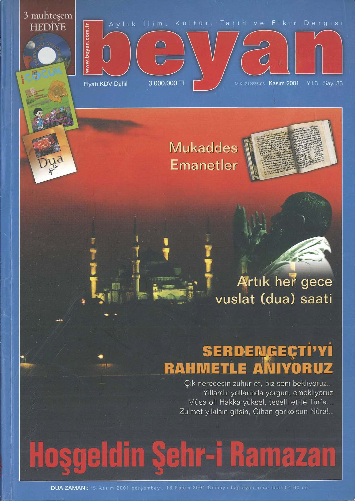33. Sayı Kapağı