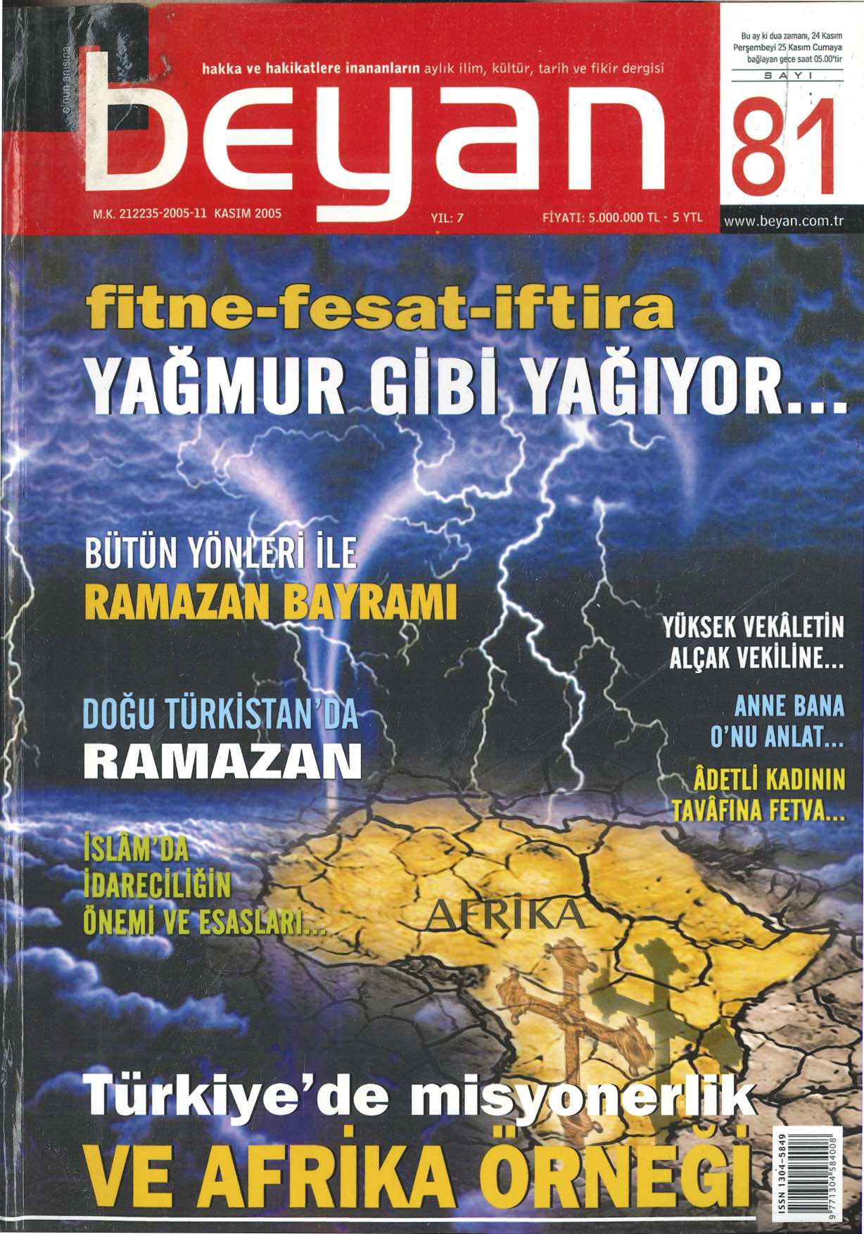 81. Sayı Kapağı