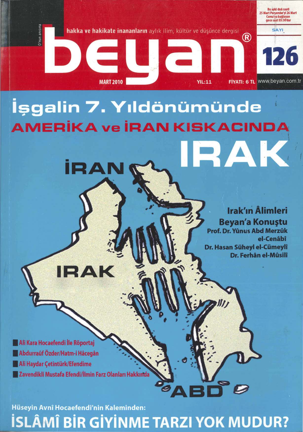 126. Sayı Kapağı