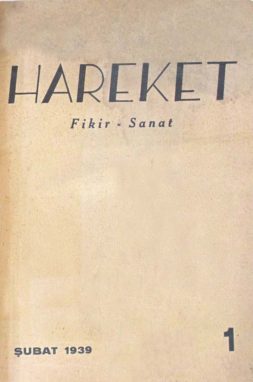 1. Cilt 1. Sayı Kapağı