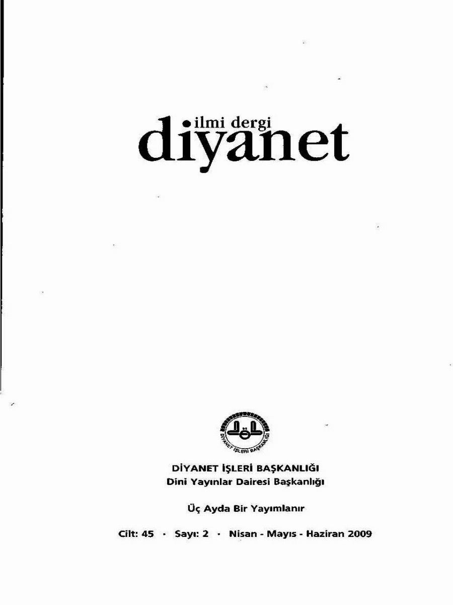 45. Cilt 2. Sayı Kapağı