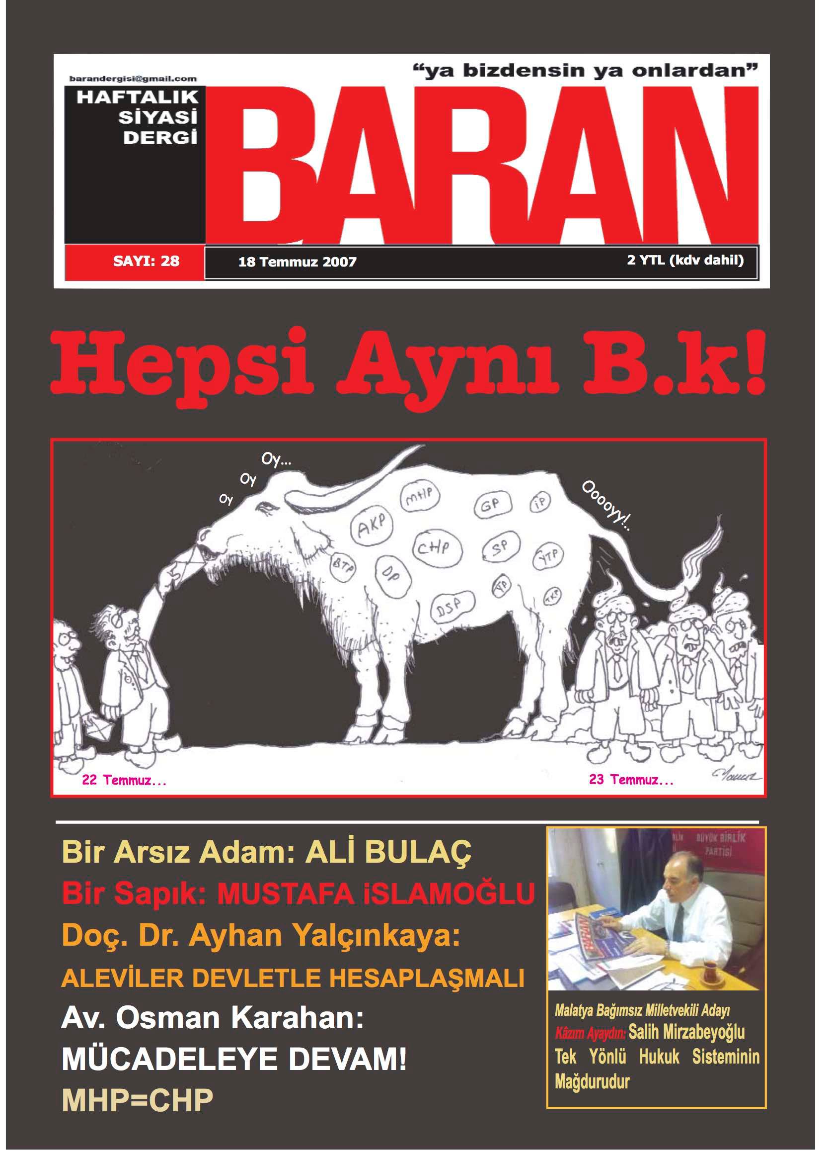 28. Sayı Kapağı