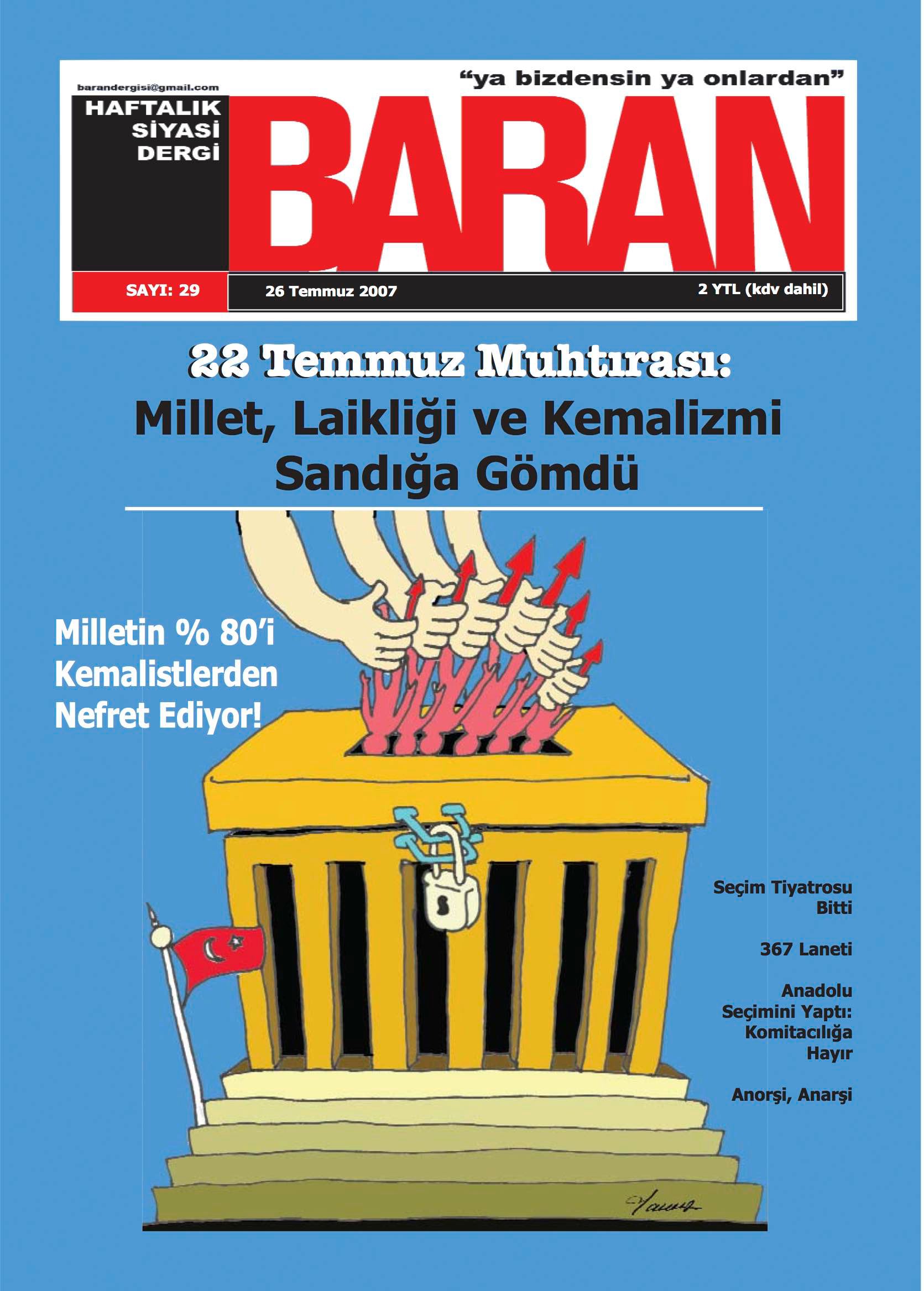 29. Sayı Kapağı