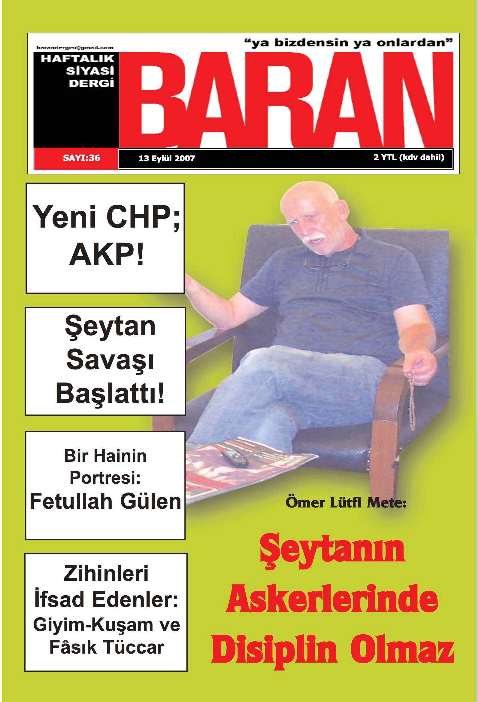 36. Sayı Kapağı