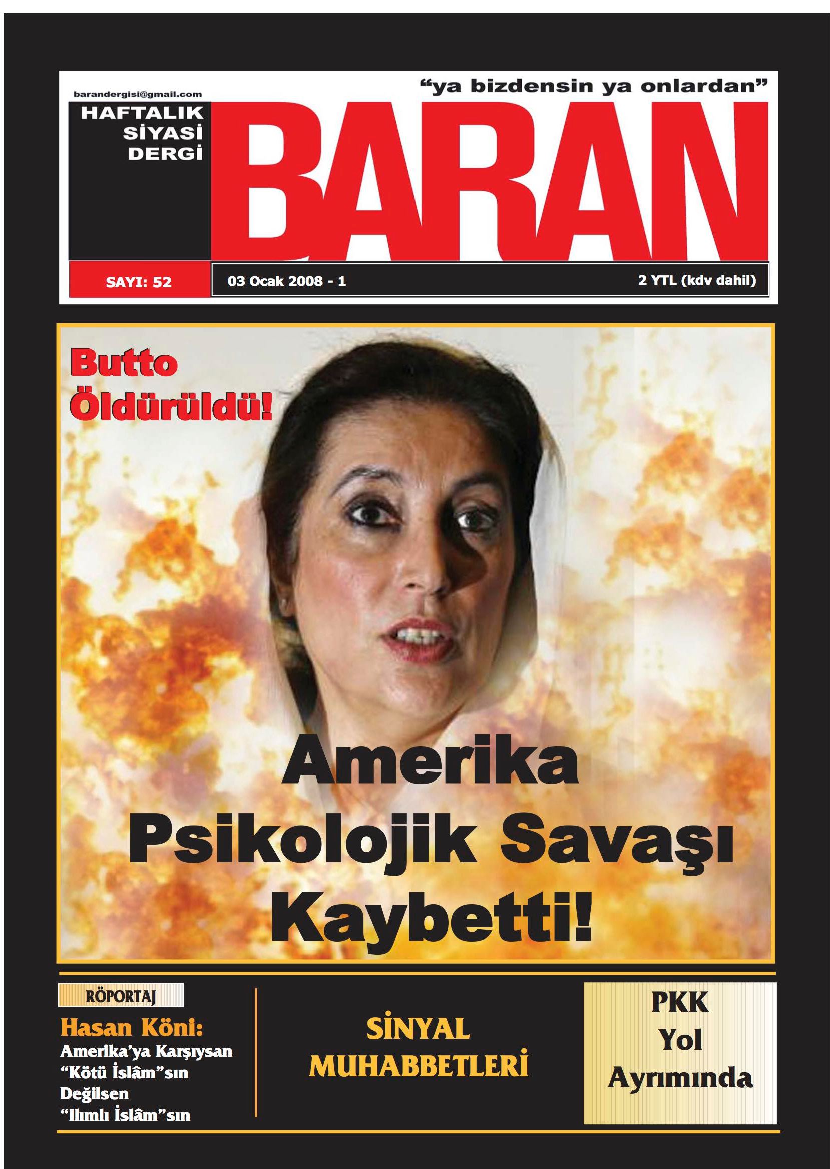 52. Sayı Kapağı