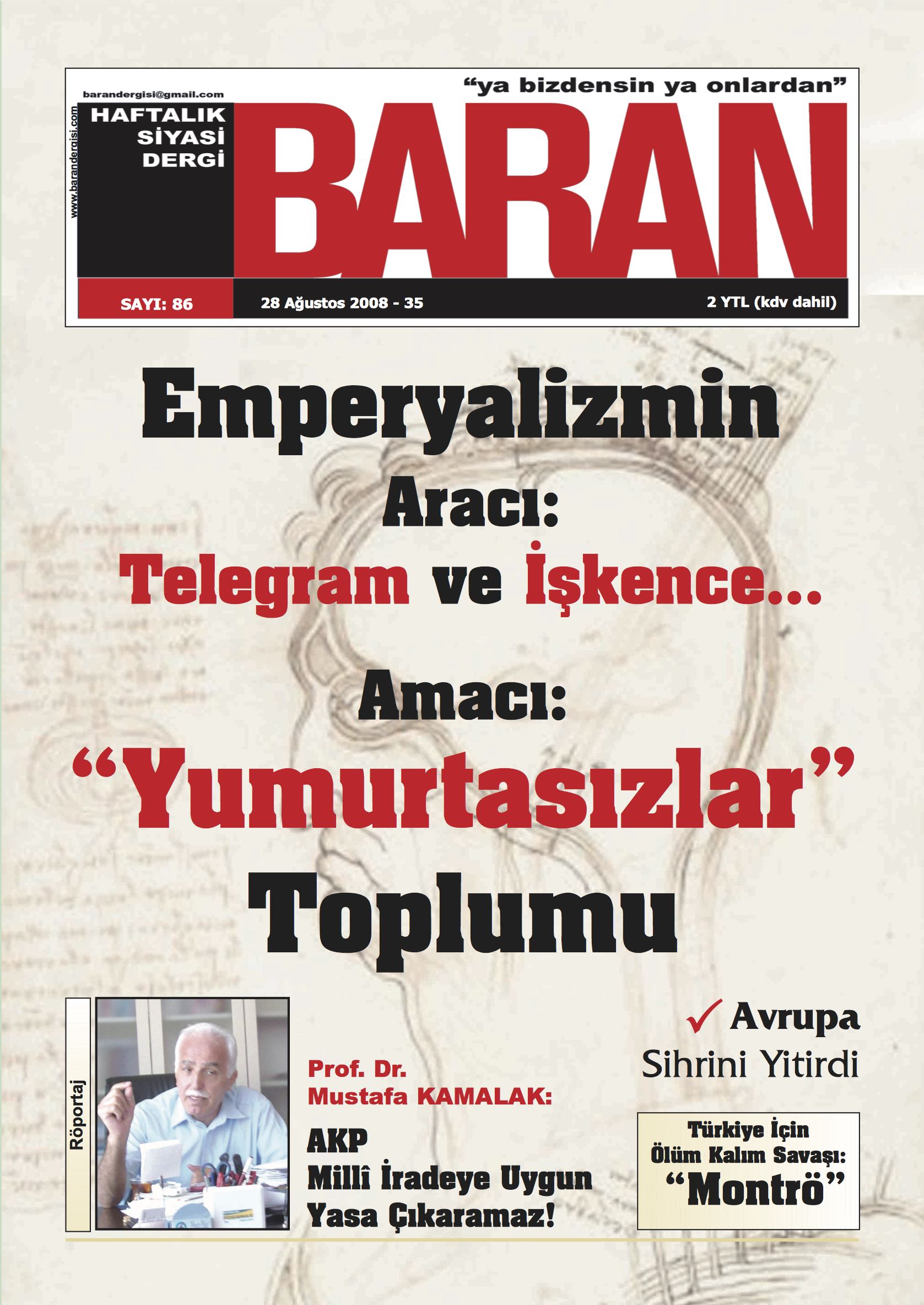 86. Sayı Kapağı
