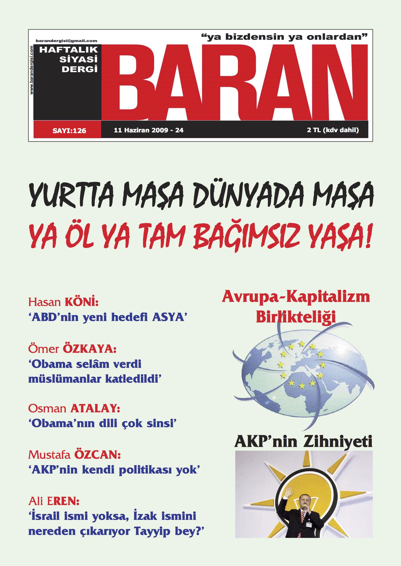 126. Sayı Kapağı