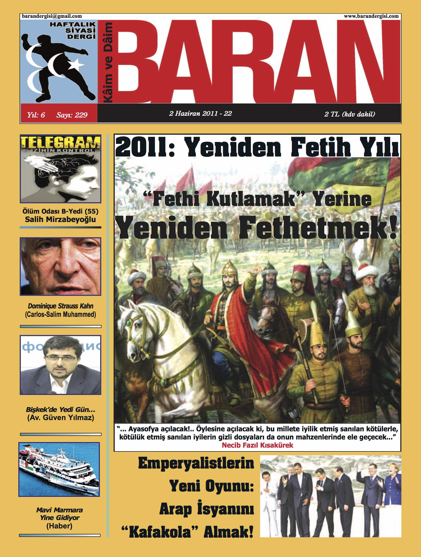 229. Sayı Kapağı