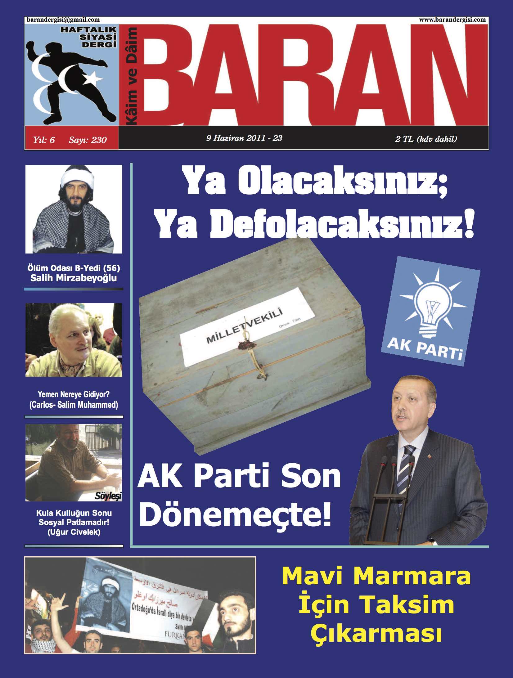 230. Sayı Kapağı