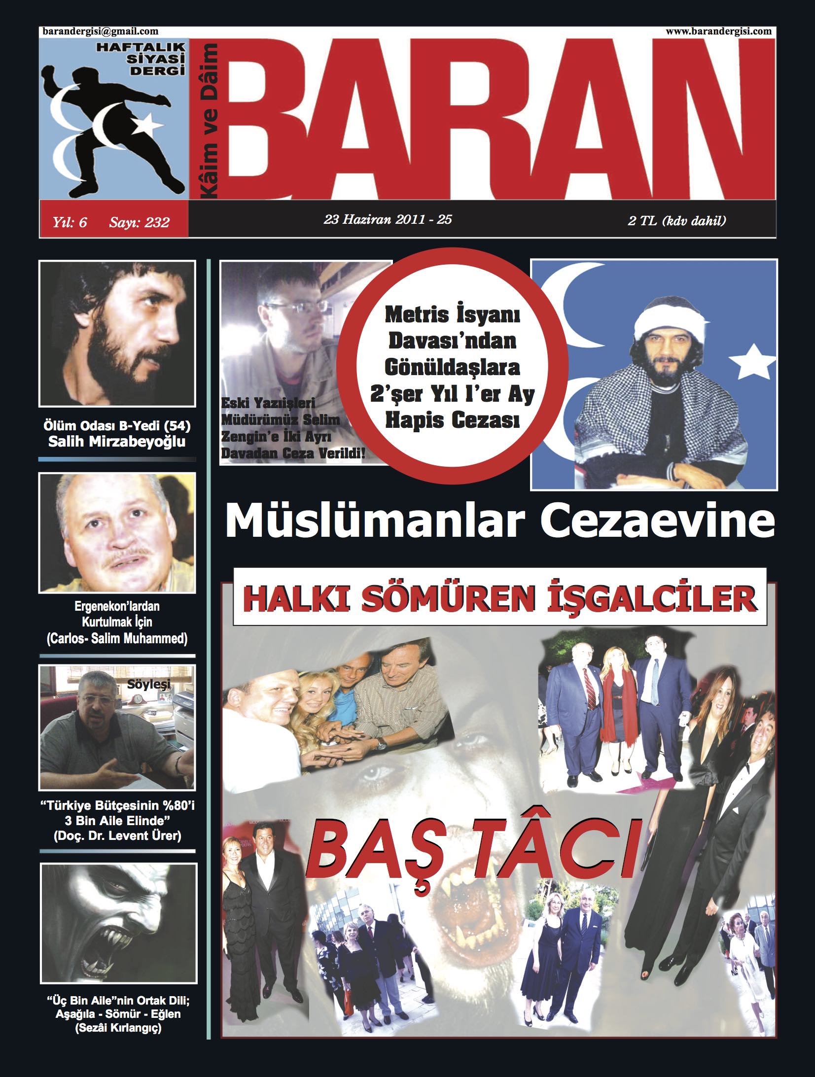 232. Sayı Kapağı