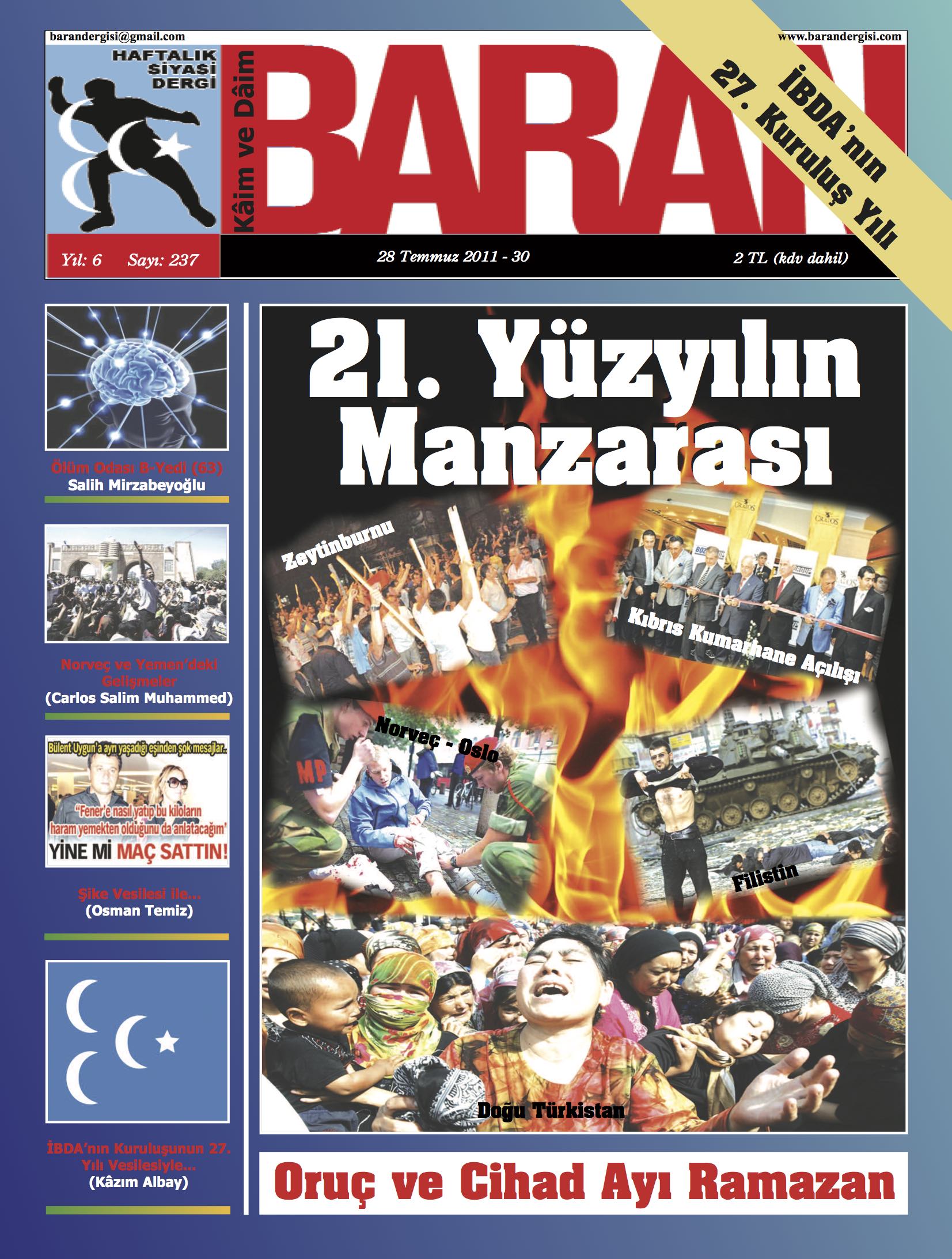 237. Sayı Kapağı