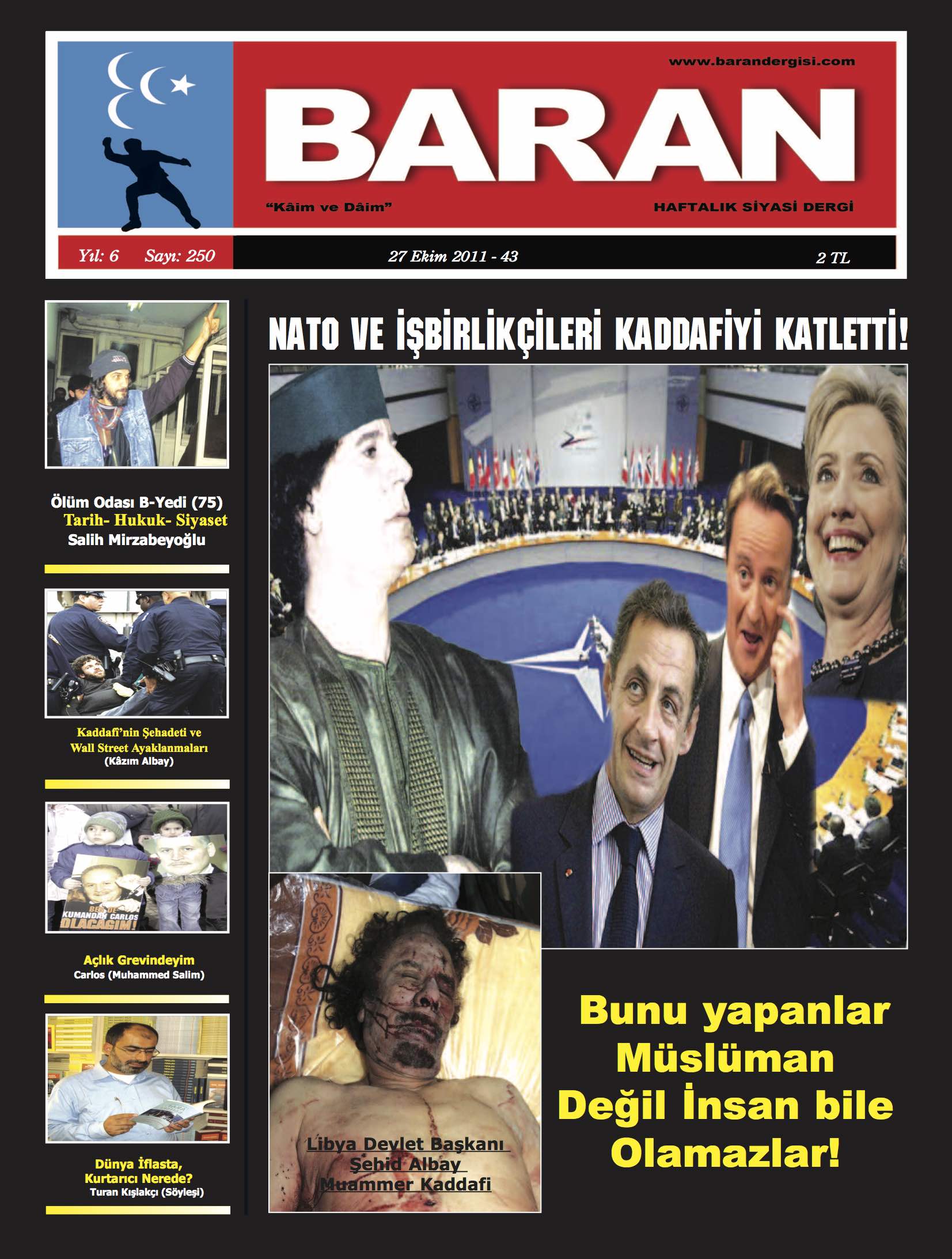 250. Sayı Kapağı