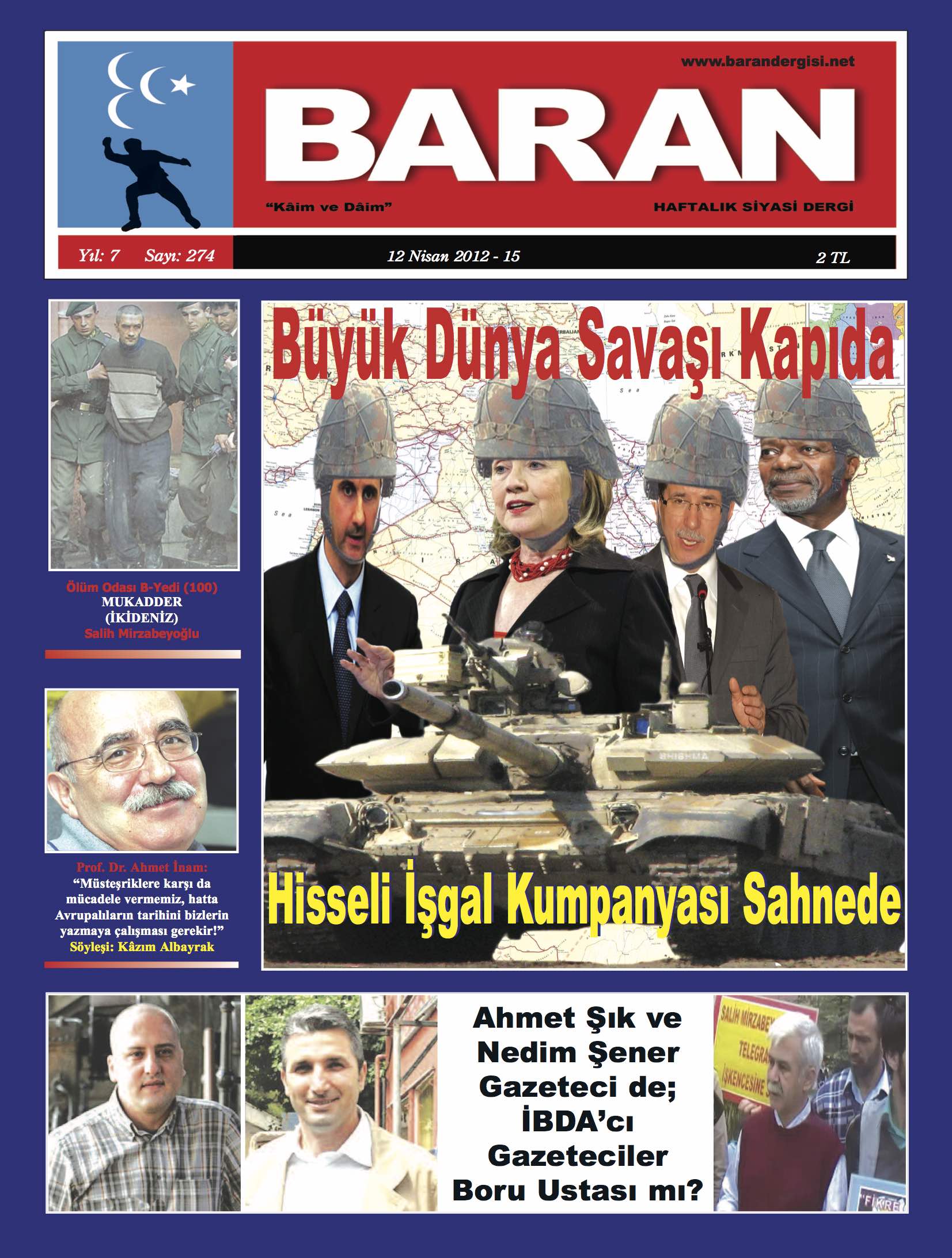 274. Sayı Kapağı