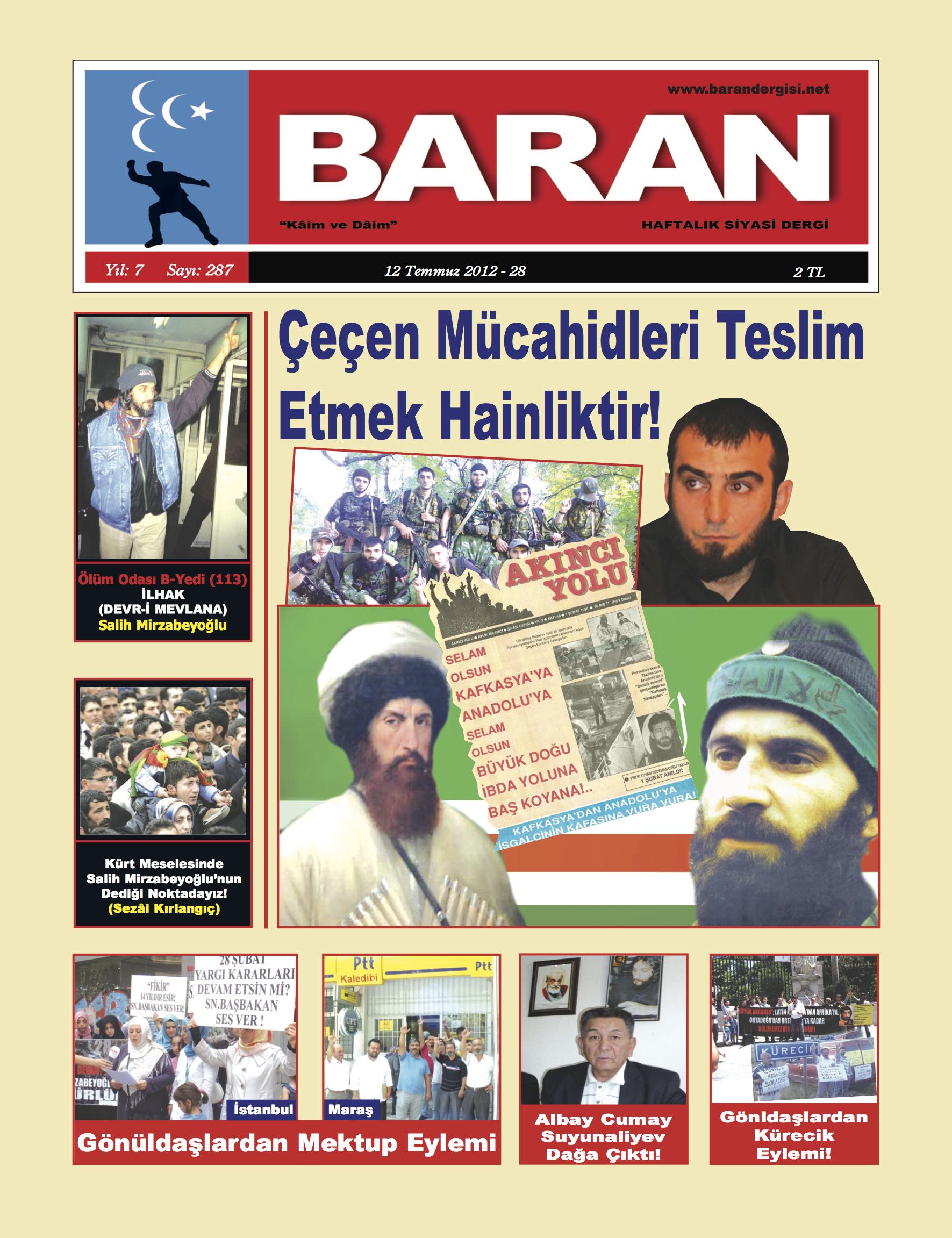 287. Sayı Kapağı