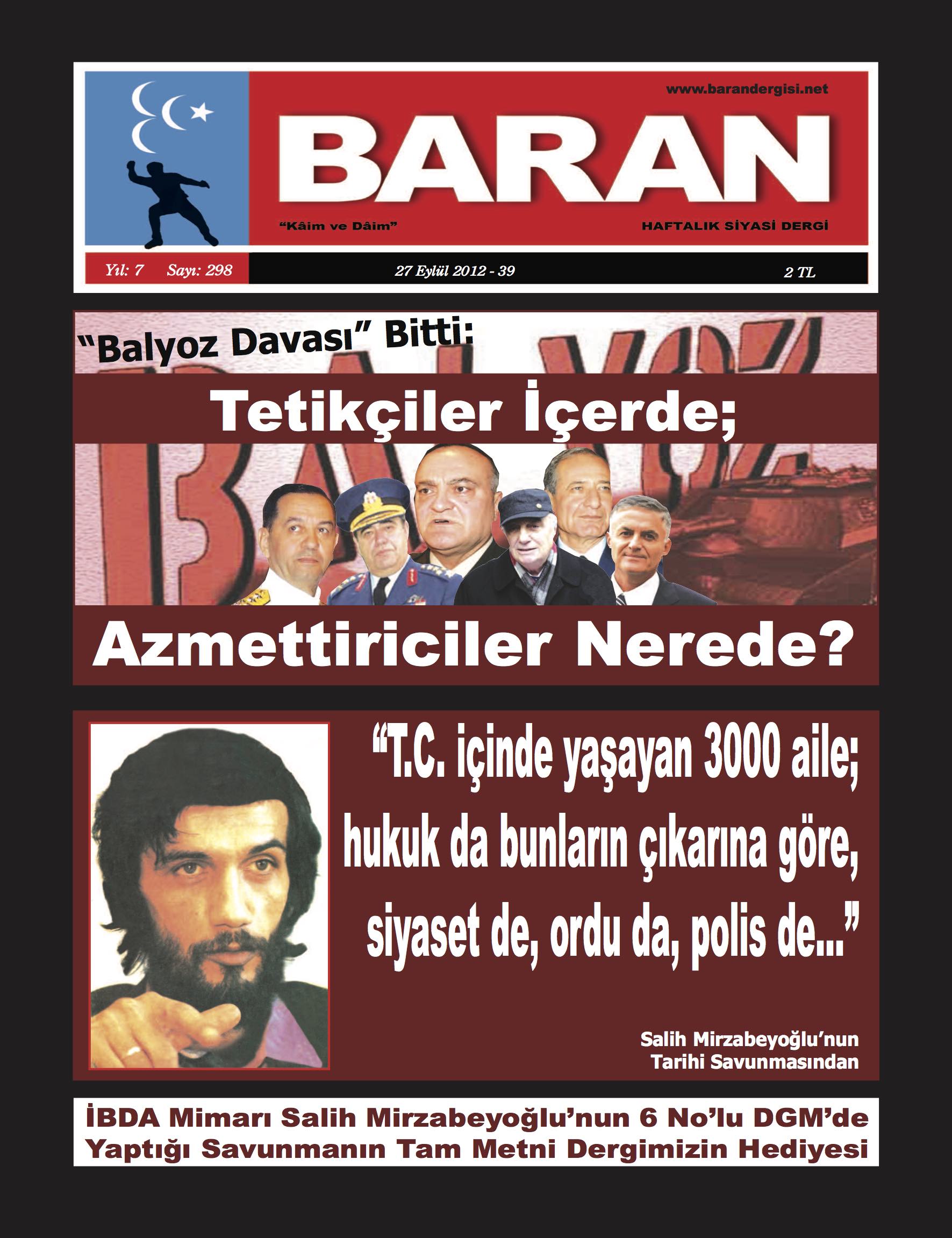 298. Sayı Kapağı