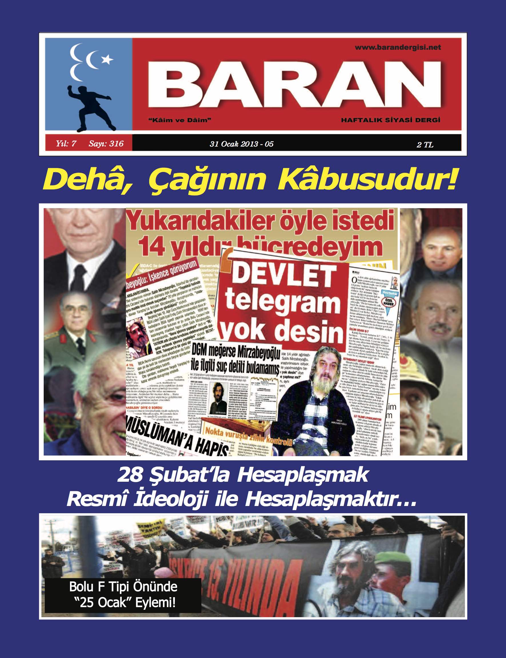 316. Sayı Kapağı