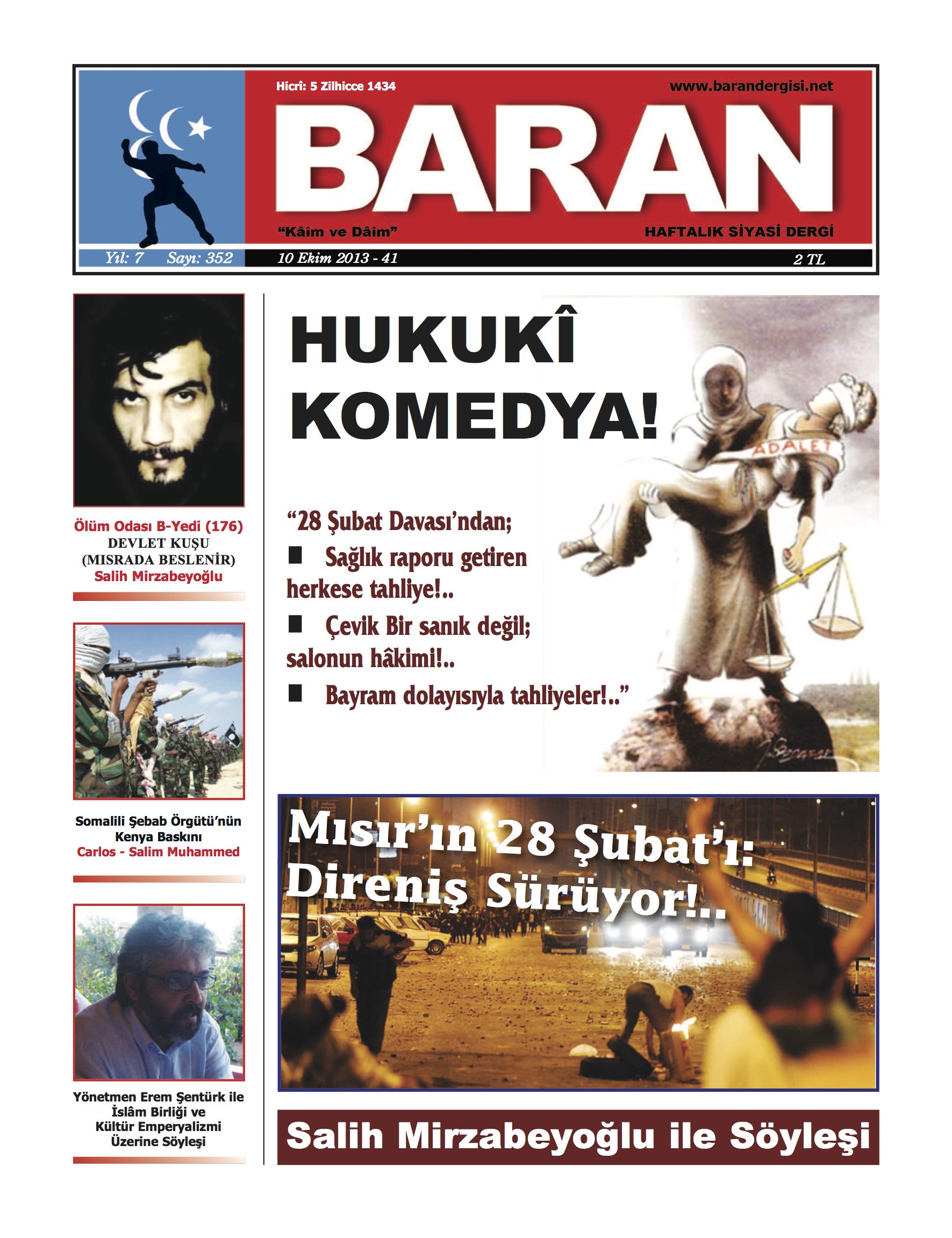 352. Sayı Kapağı
