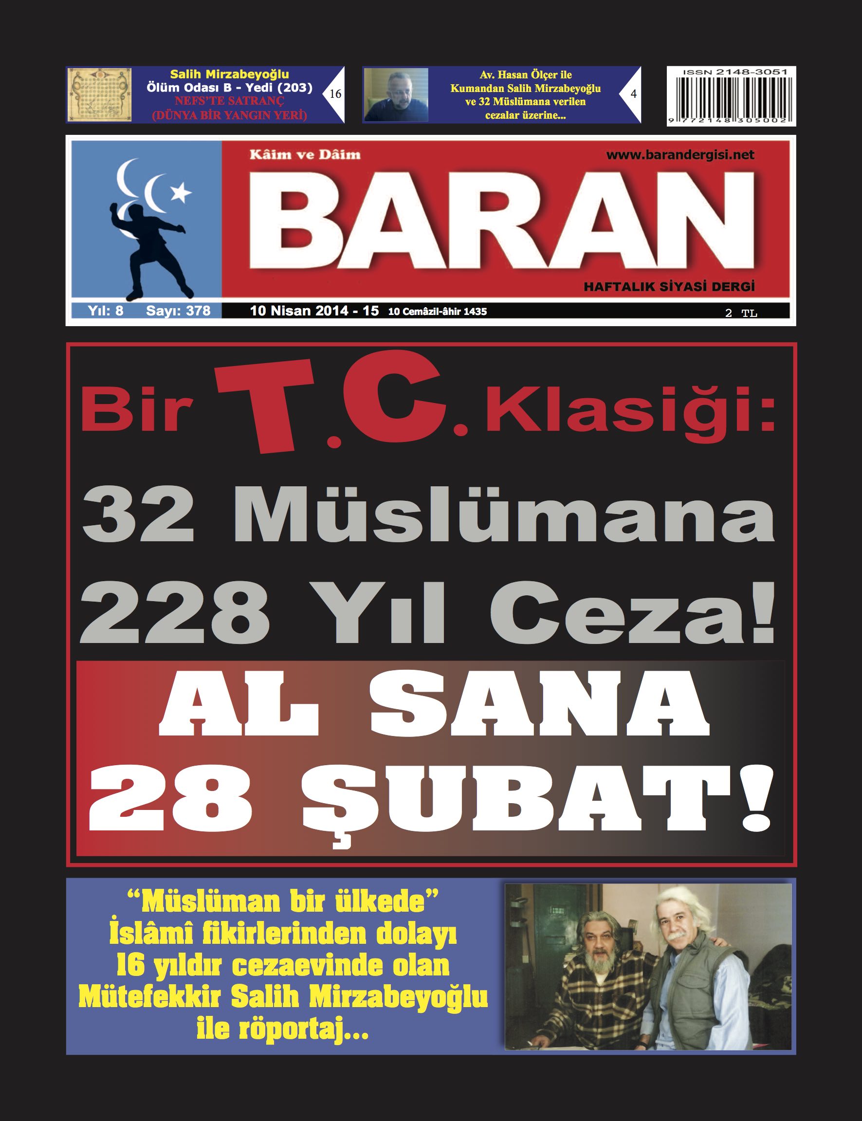 378. Sayı Kapağı